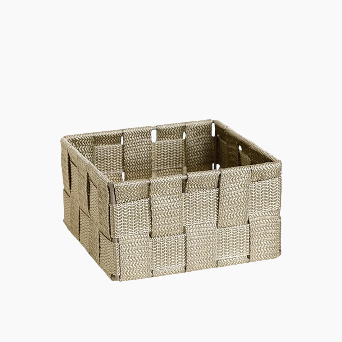 EH Living Shine Polypropylene Basket Dark Beige - Image 2