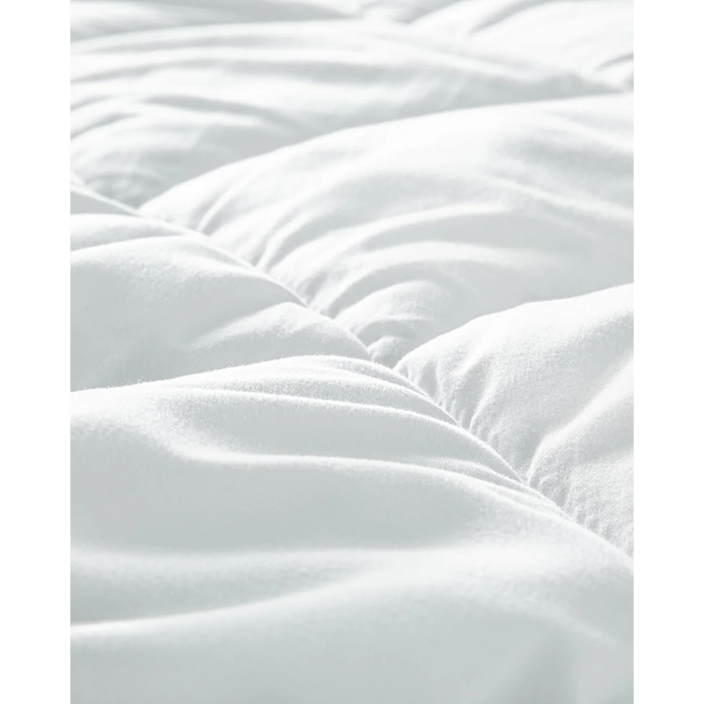 EH Living Siesta Microfiber Single Size Quilt 155x215 cm White - Image 3