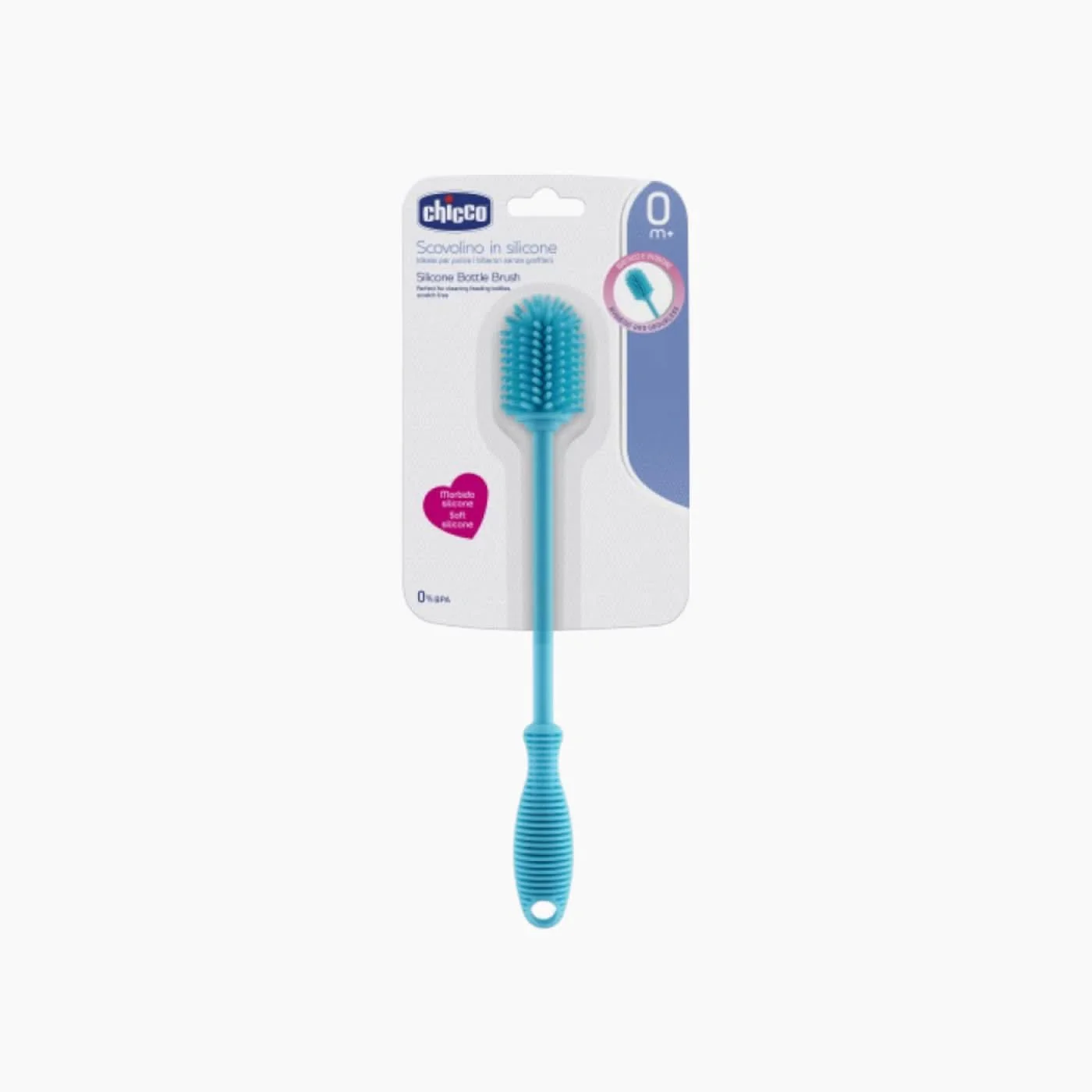 Chicco Silicon Bottle Brush - Image 3