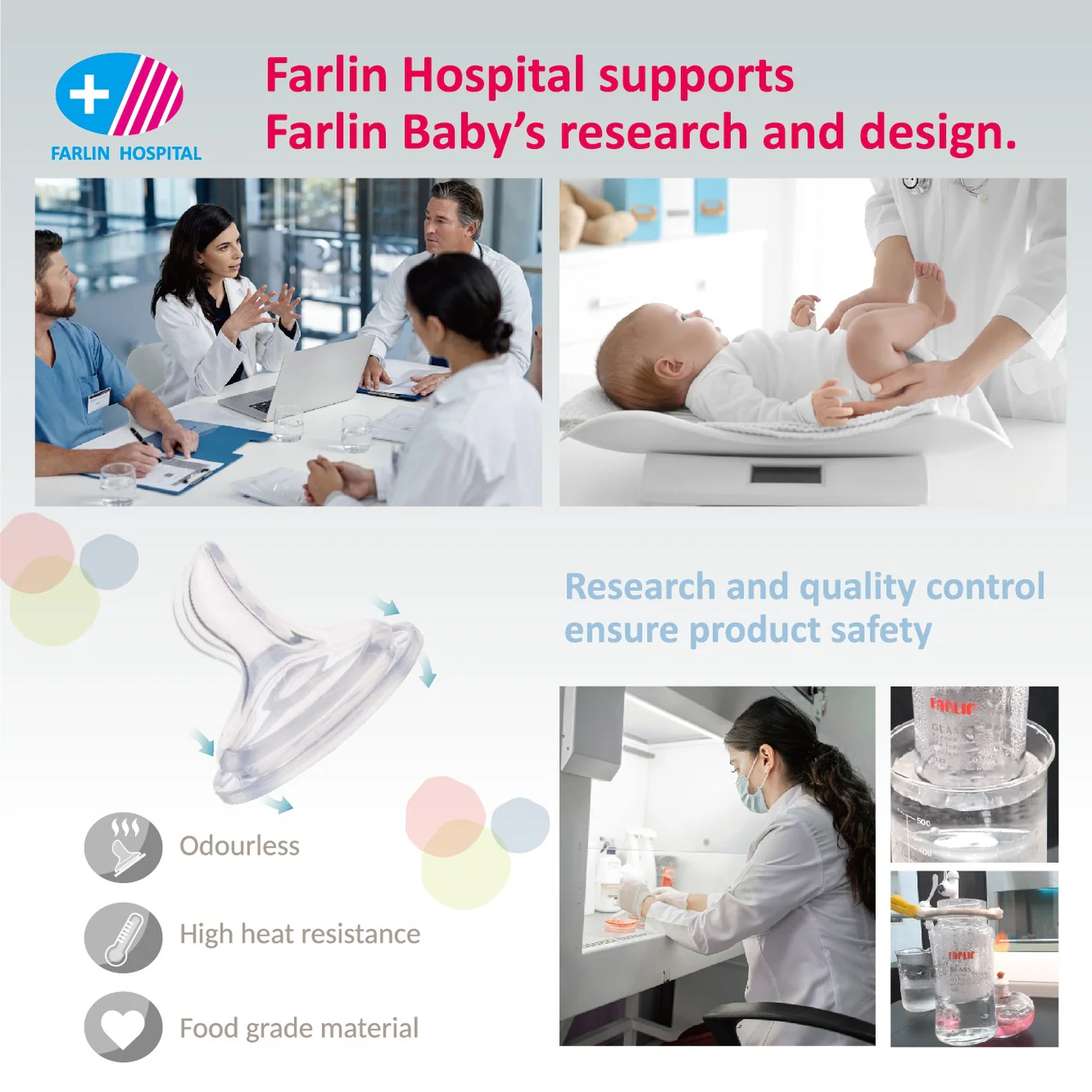 Farlin Silicone Nipple Especially For Cleft Palate - Image 3