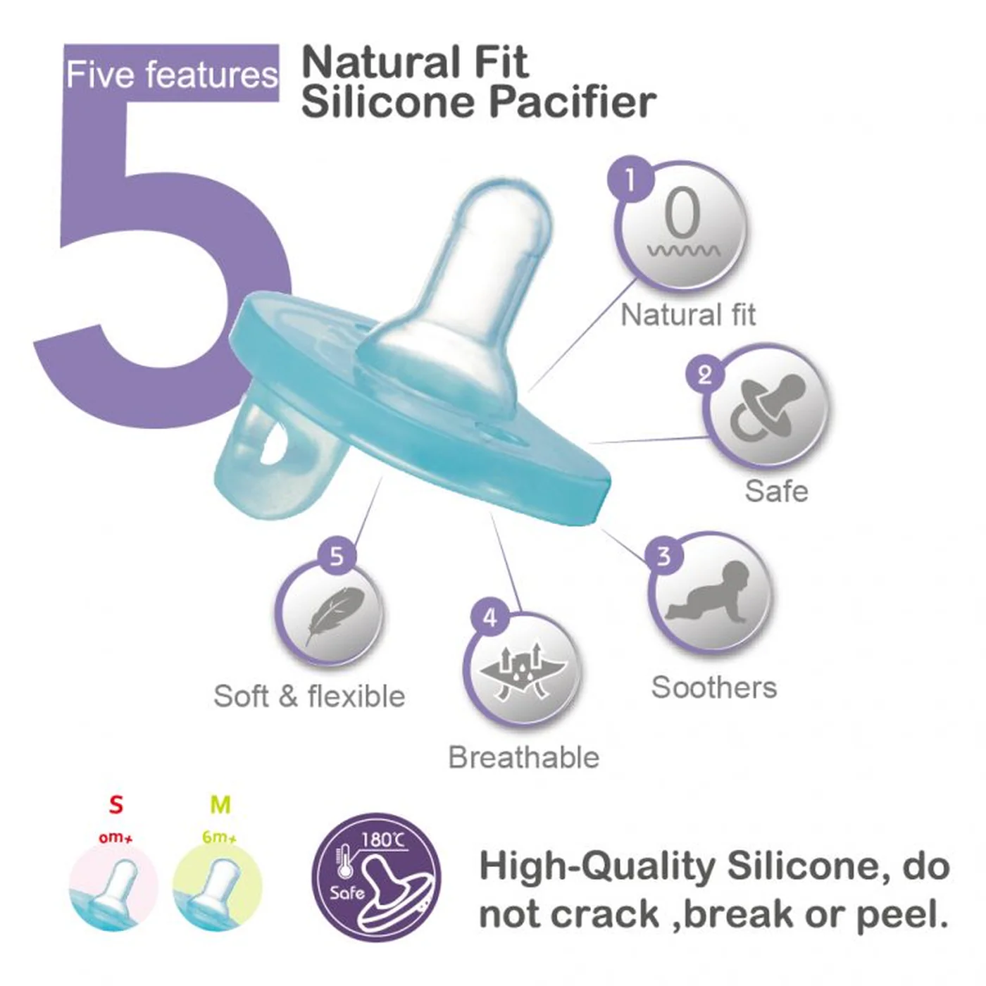 Farlin Silicone Pacifier - Image 6