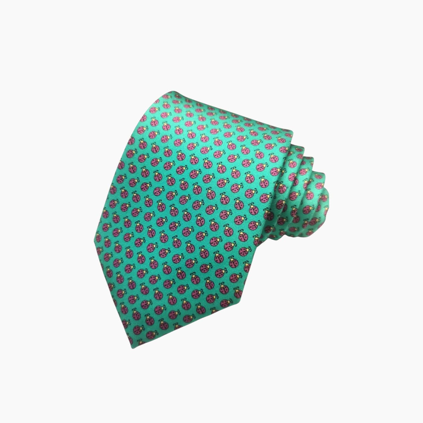 Leopardous Silk Tie - Image 13