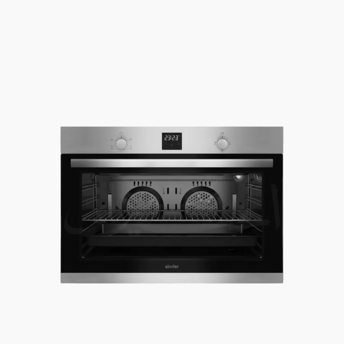 Simfer Built-In Gas Oven 90 cm Stainless Steel - Image 2