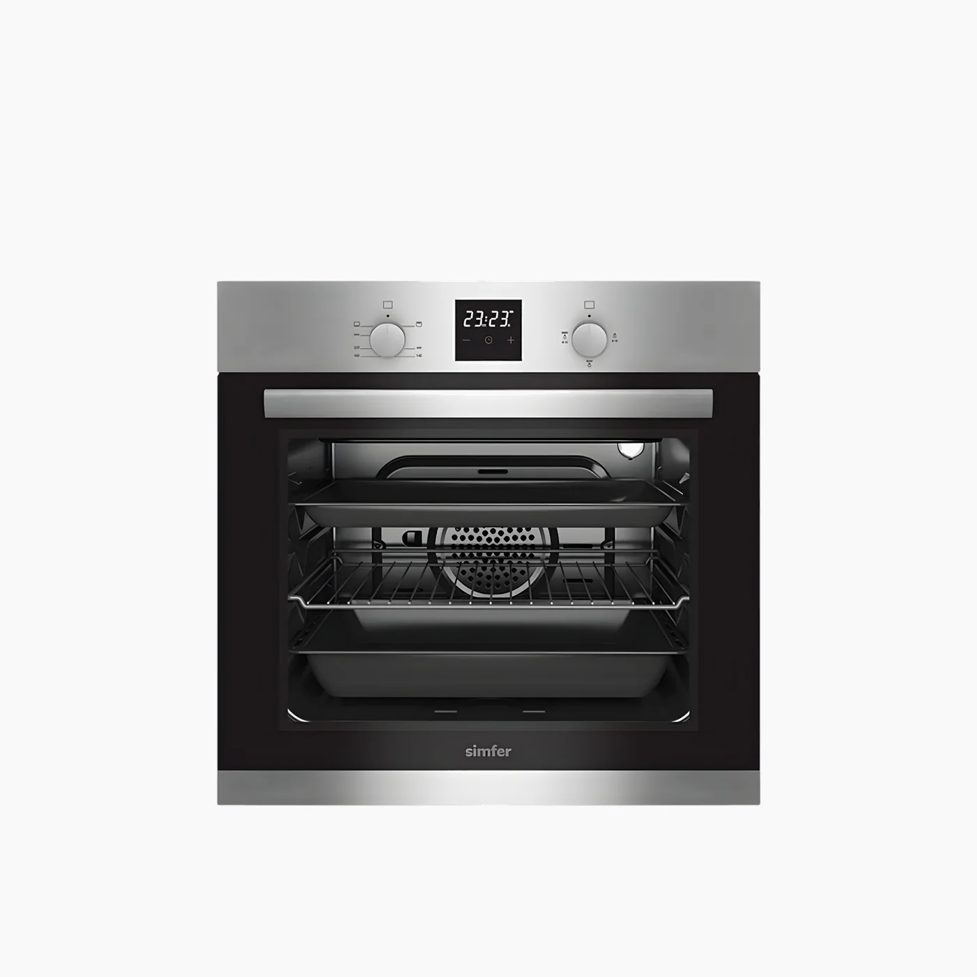 Simfer Bult in 60 cm Stainless Steel Oven 65 L