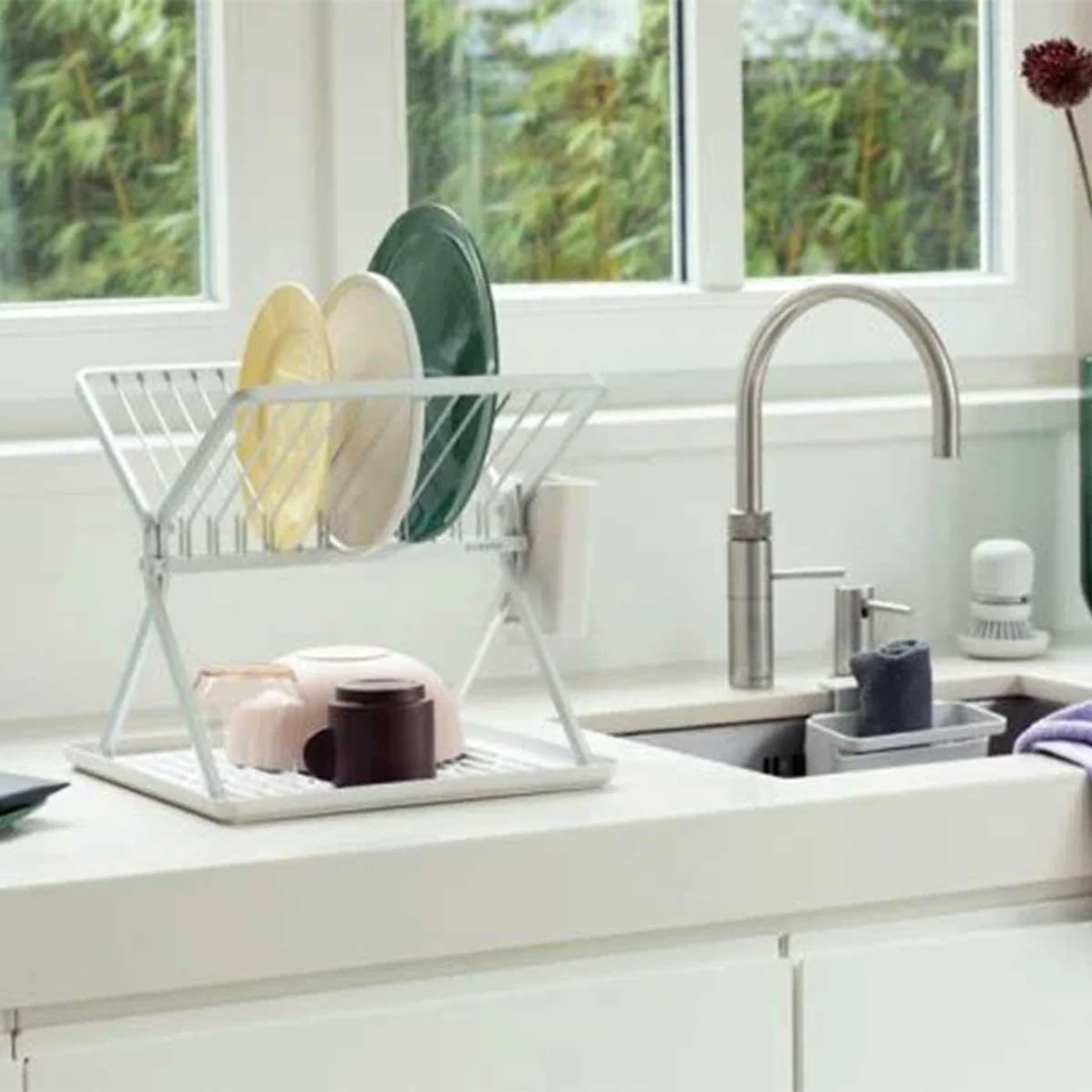 Brabantia Sinkside Foldable Dish Rack - Image 3