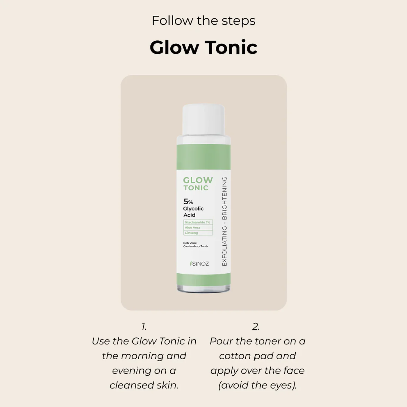 Sinoz Glow Tonic Toner - Image 3