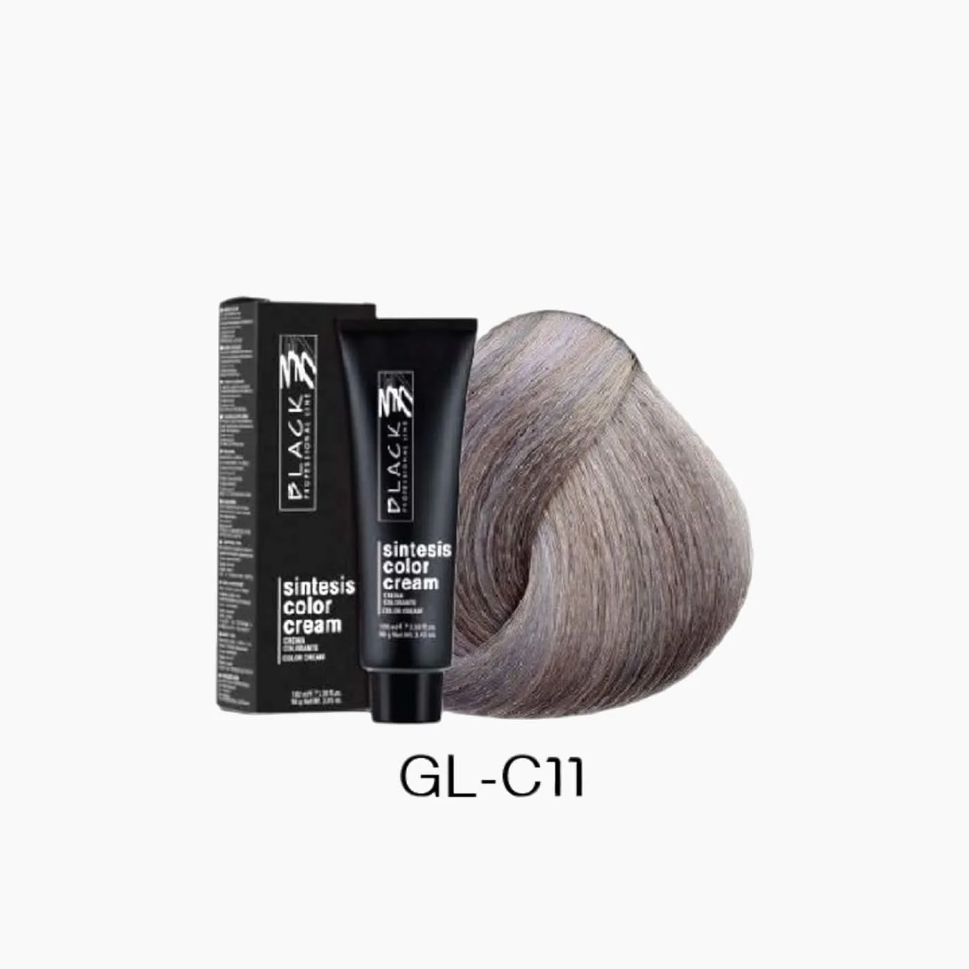 Black Professional Sintesis Color Cream Hair Dye - Image 9