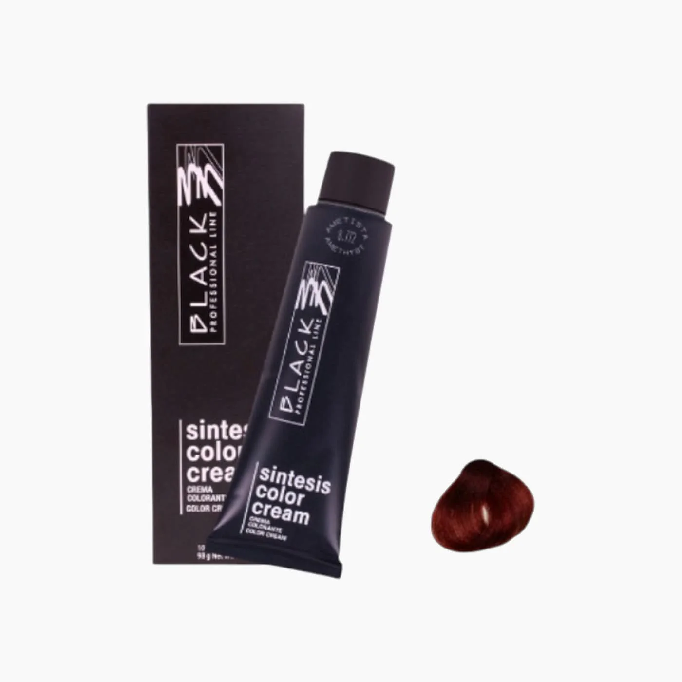 Black Professional Sintesis Color Cream Hair Dye - Image 18