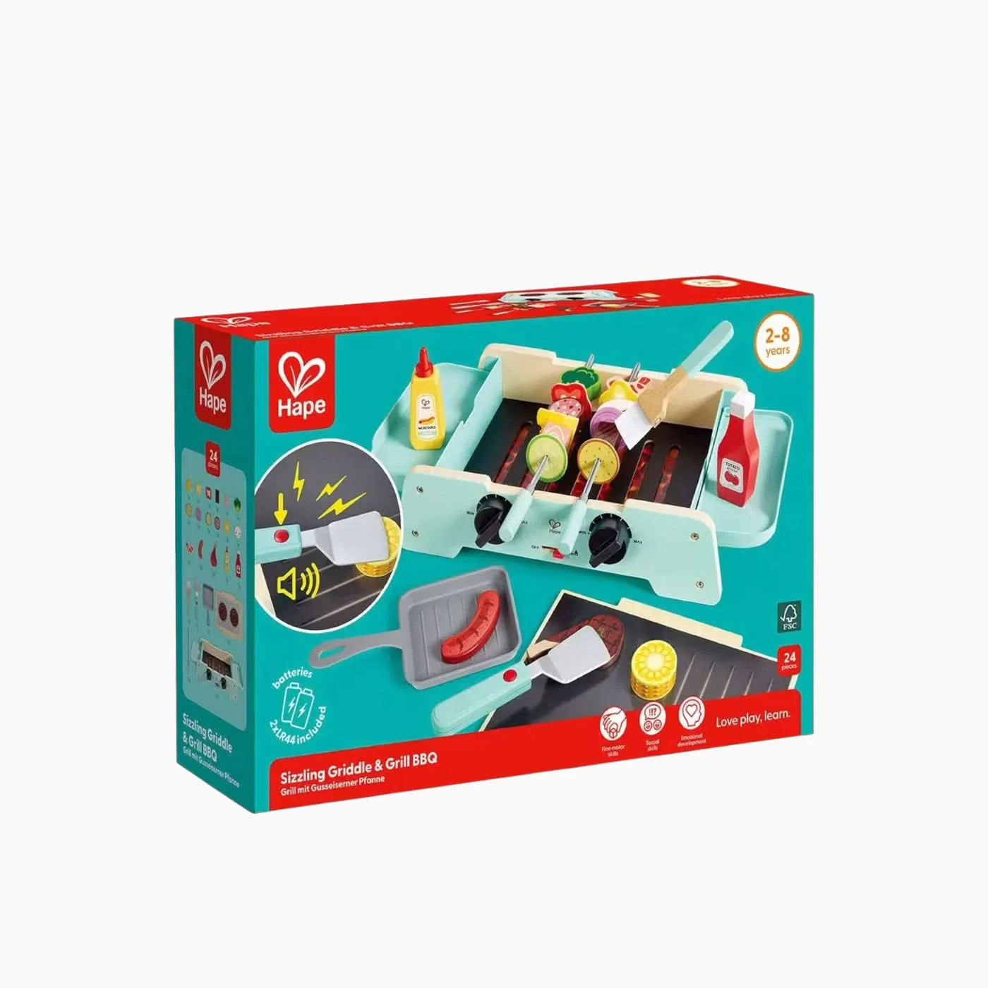 Hape Sizzling Griddle & Grill Toy - Image 5