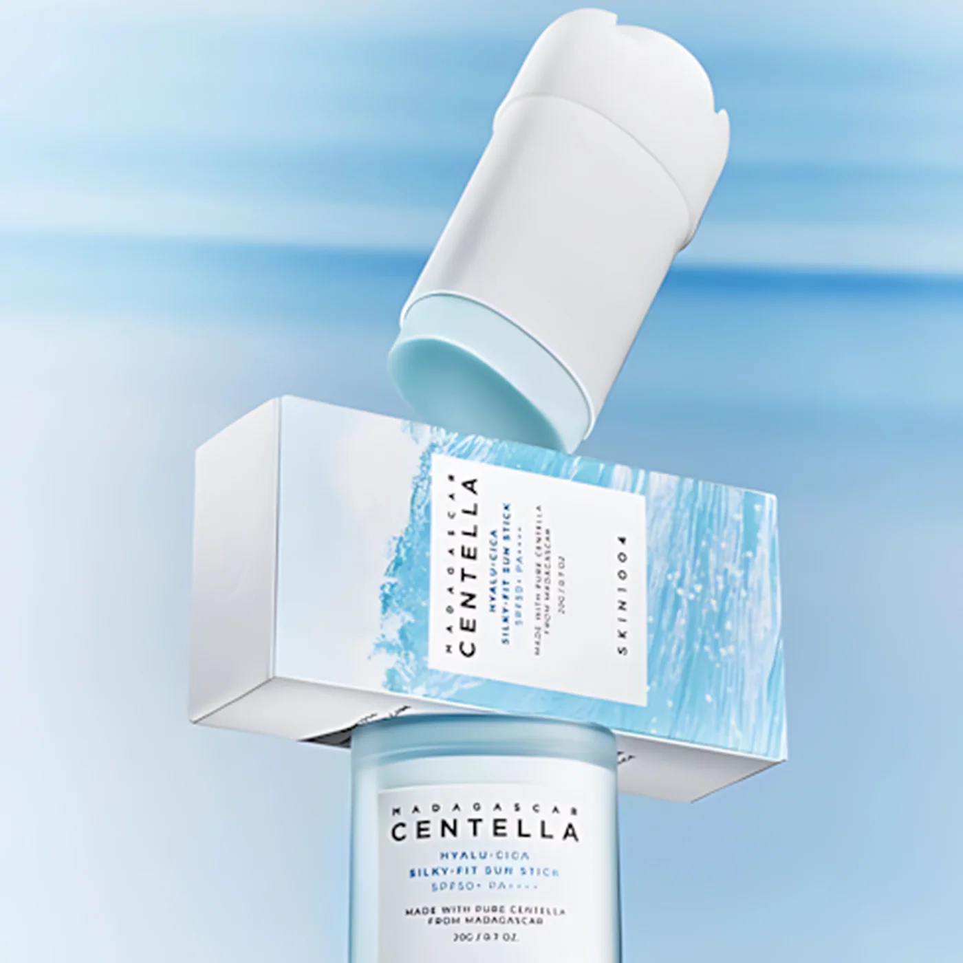 SKIN1004 Madagascar Centella Hyalu-Cica Silky Fit Sun Stick Sunscreen - Image 2