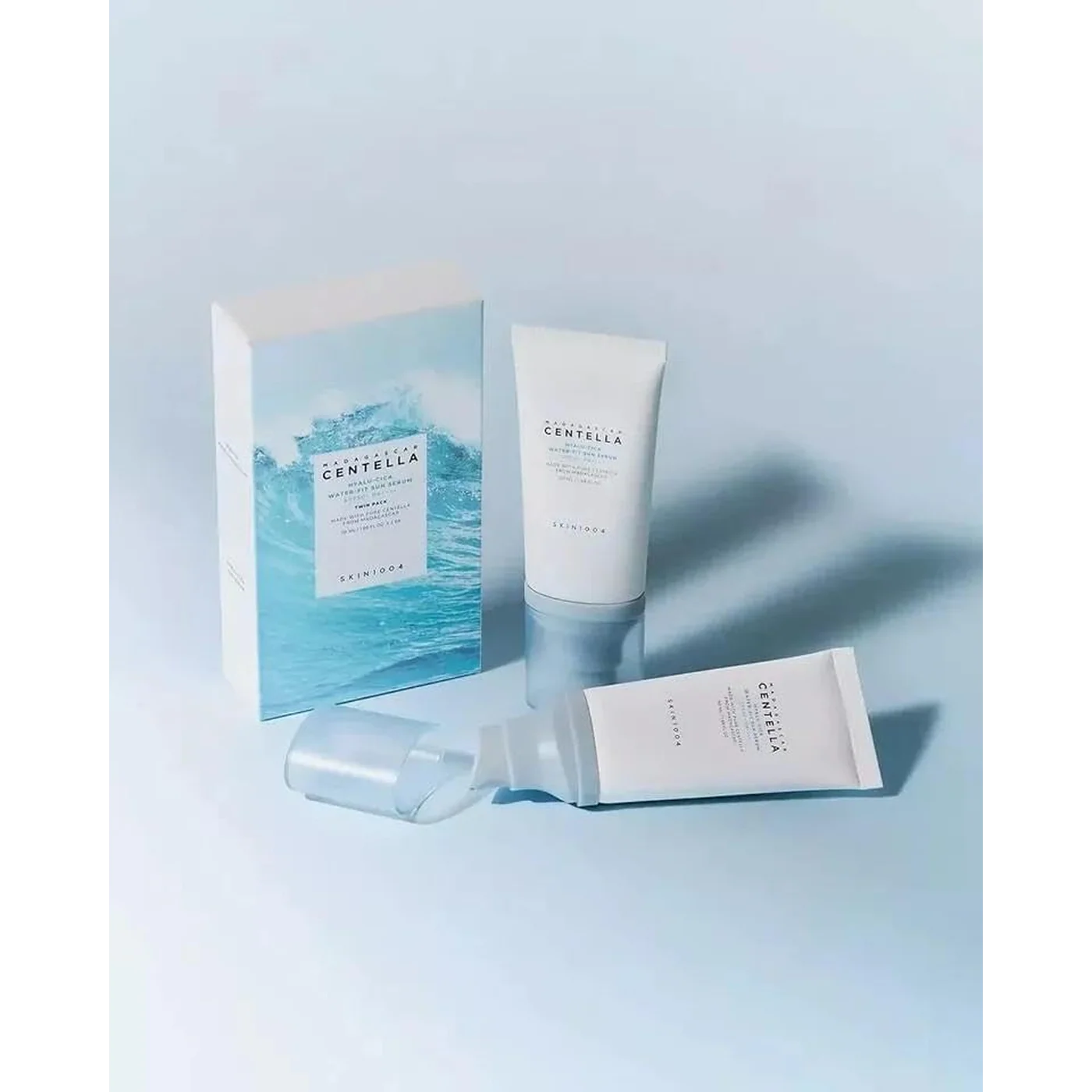SKIN1004 Madagascar Centella Hyalu-Cica Water-Fit Sun Serum Sunscreen - Image 5
