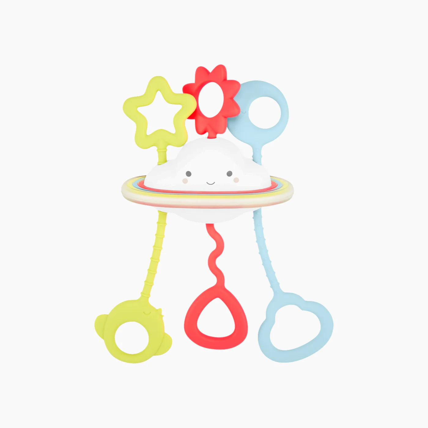 Skip Hop Baby Silver Lining Cloud Pull & Play Baby Sensory Toy - Image 2