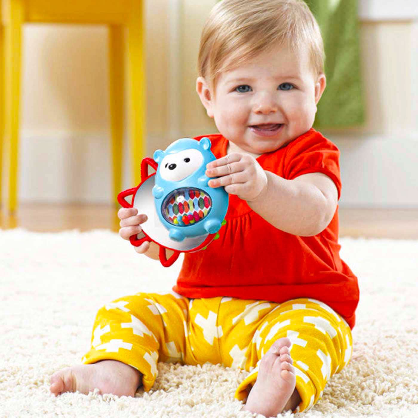 Skip Hop Explore & More Click Clack Hedgehog Toy - Image 4