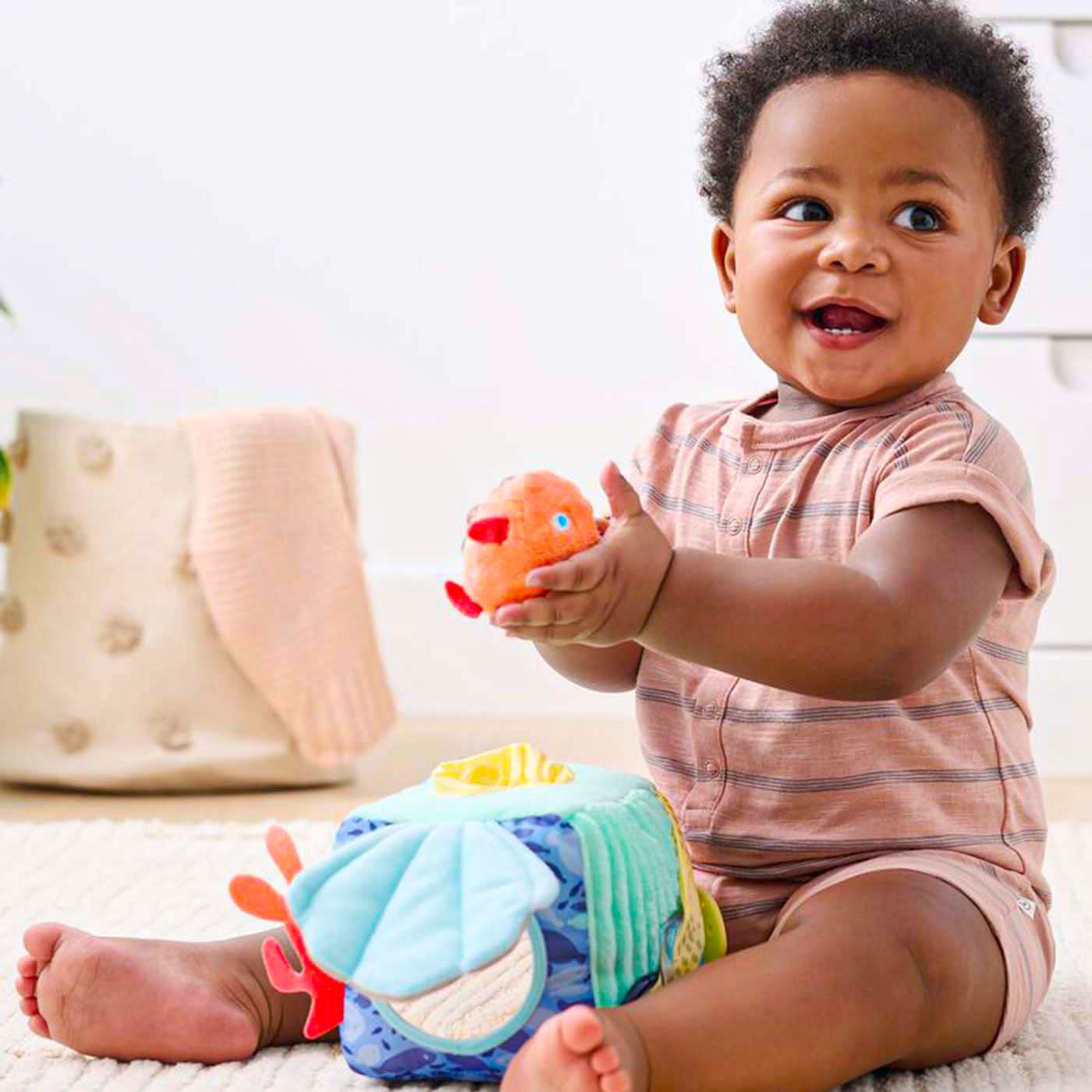 Skip Hop Seascape Soft Baby Activity Cube - Image 5