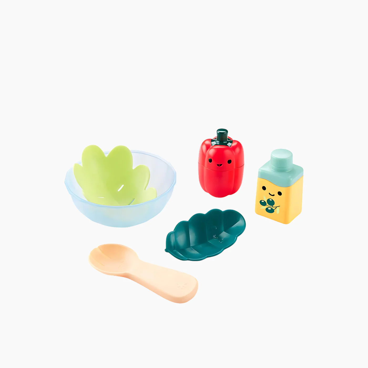 Skip Hop Tub-to-Table Café Prep & Serve Salad Bath Toy Set