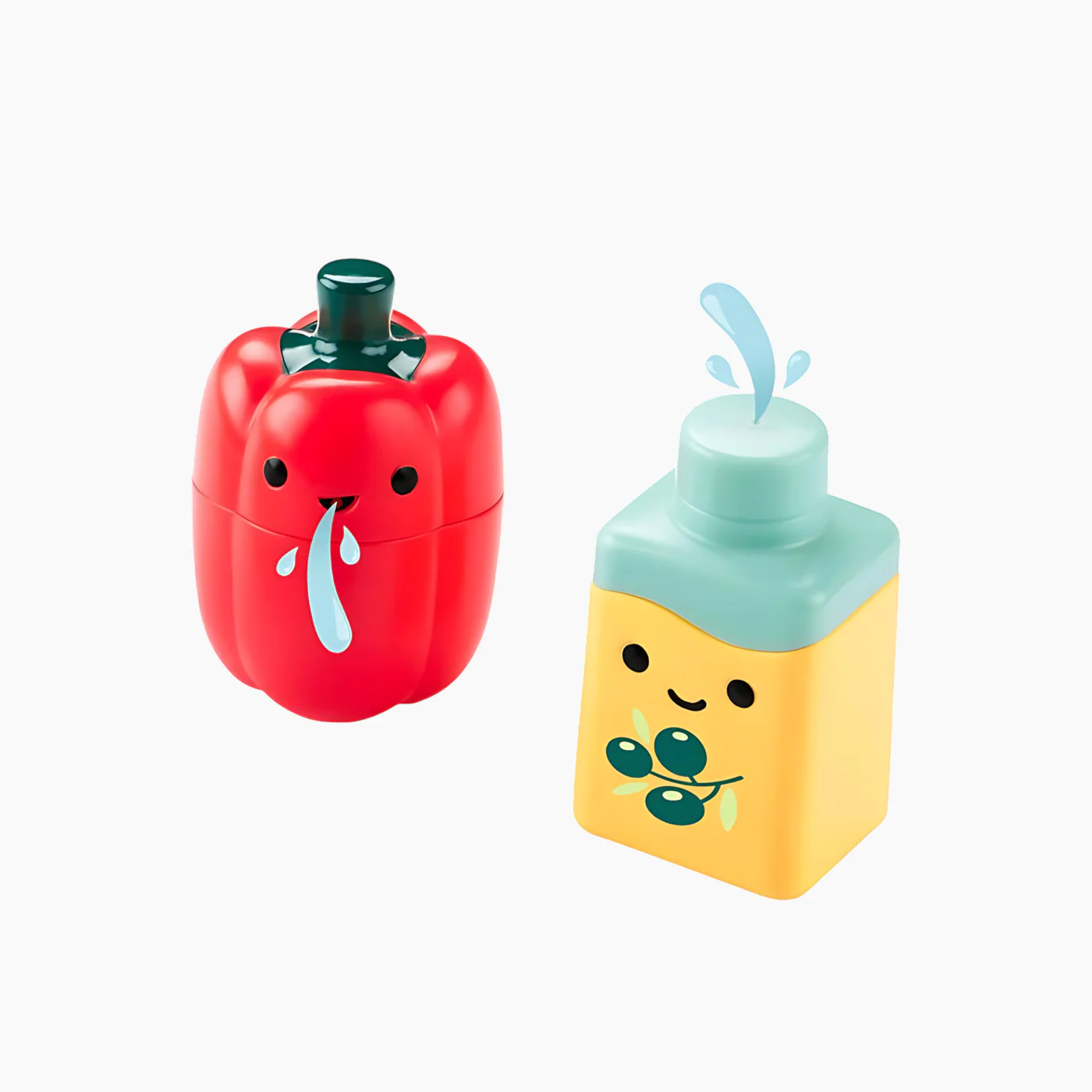 Skip Hop Tub-to-Table Café Prep & Serve Salad Bath Toy Set - Image 3