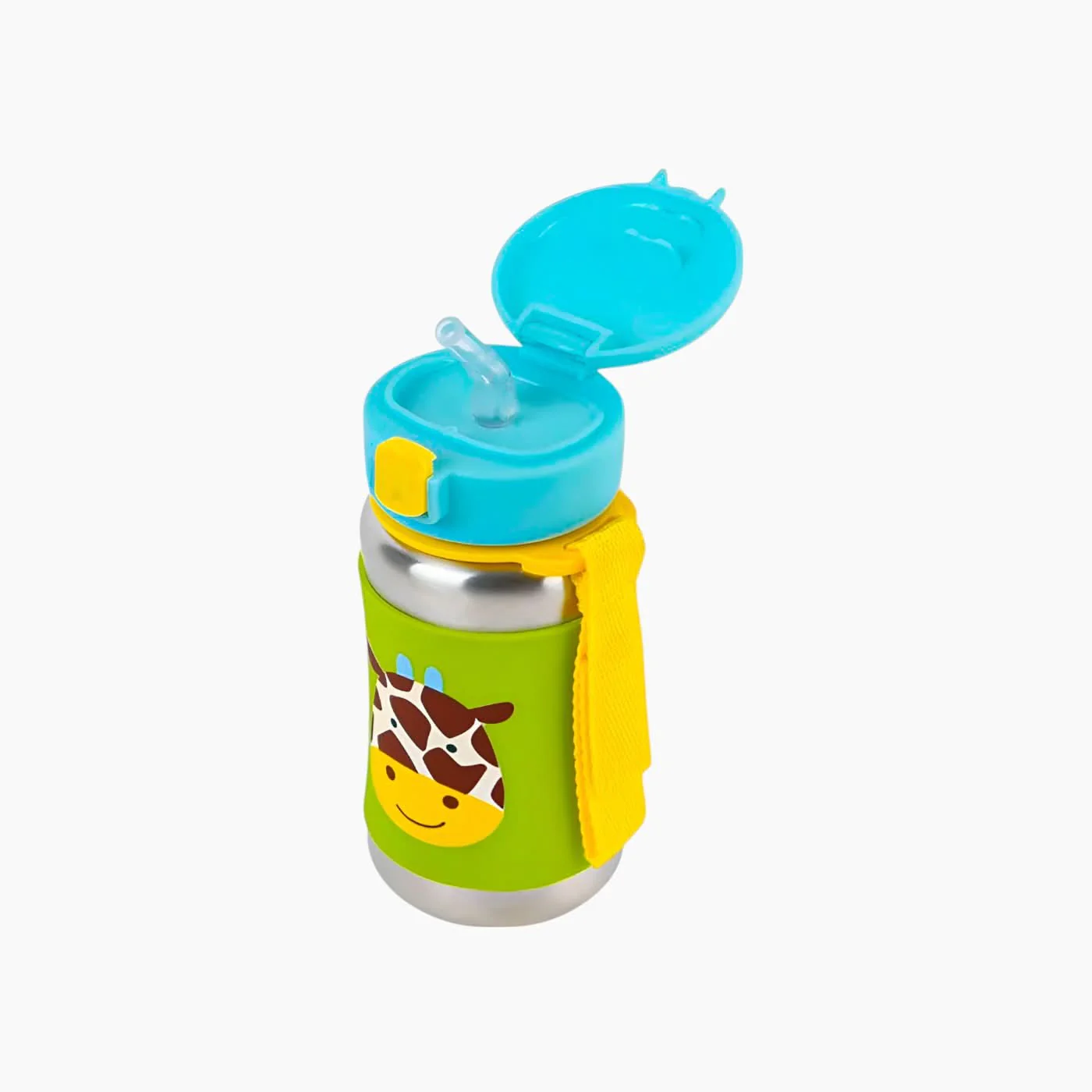 Skip Hop Zoo Stainless Steel Straw Bottle - Image 10