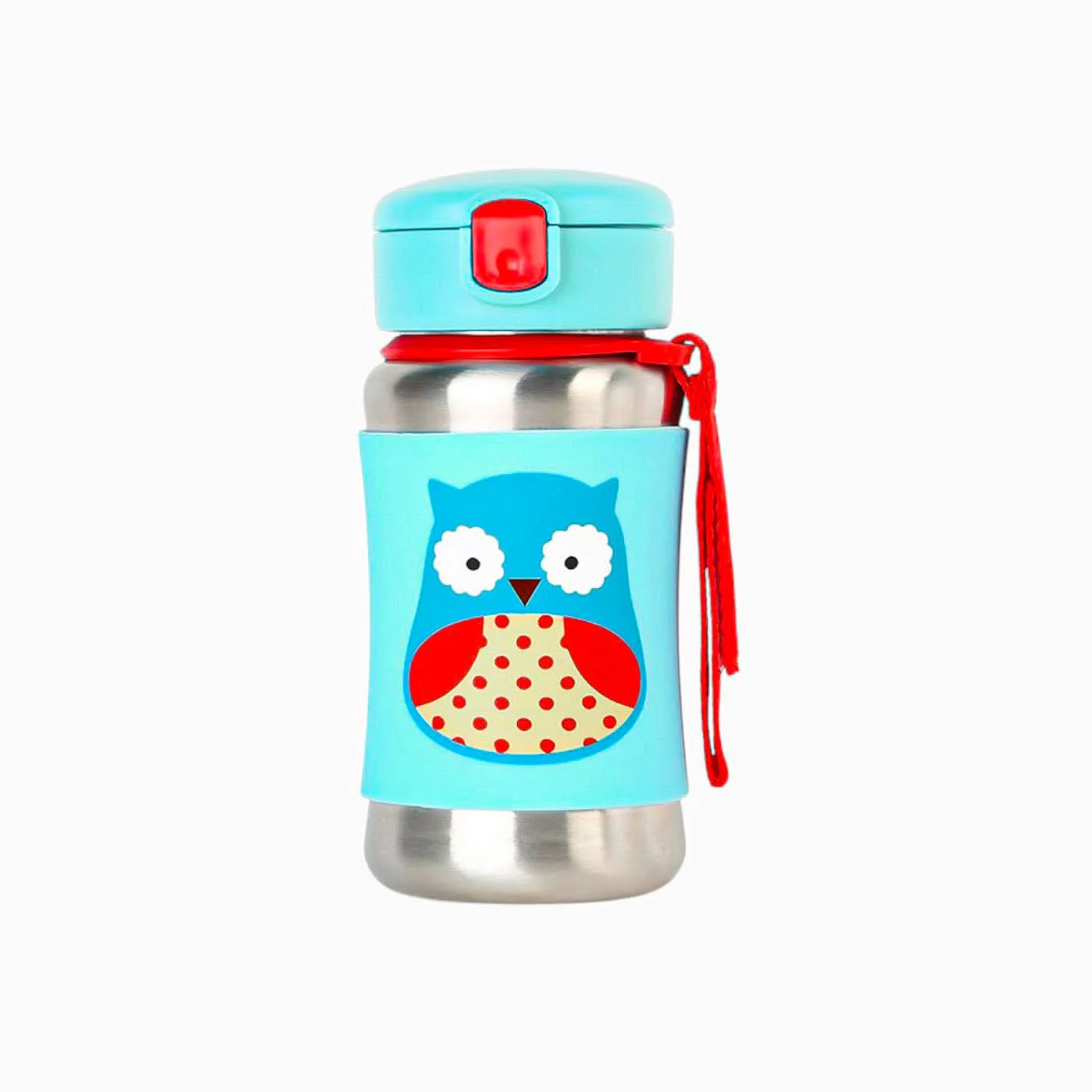Skip Hop Zoo Stainless Steel Straw Bottle - Image 11