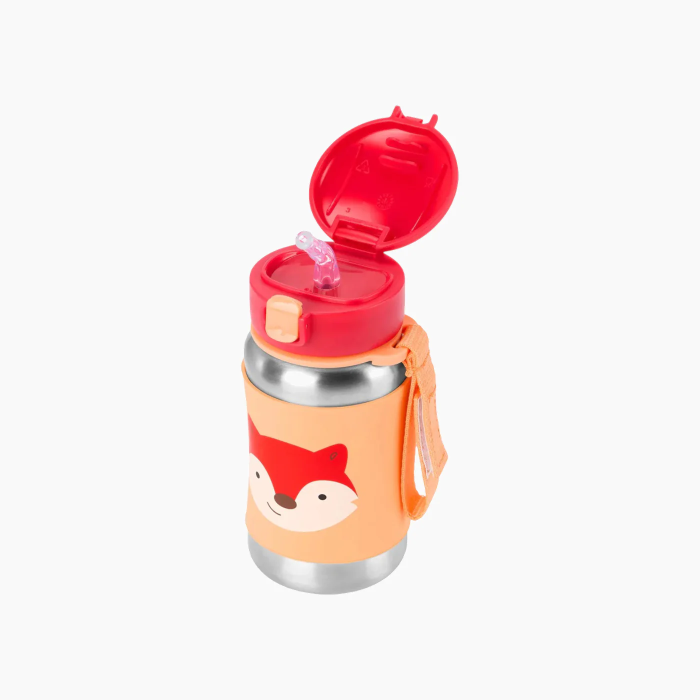 Skip Hop Zoo Stainless Steel Straw Bottle - Image 16