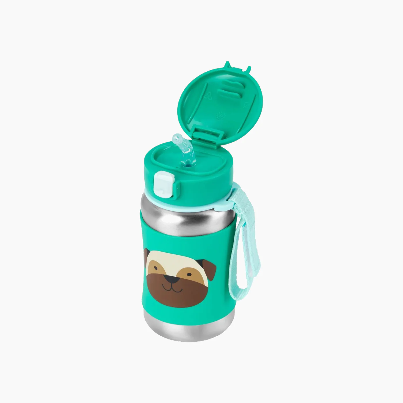 Skip Hop Zoo Stainless Steel Straw Bottle - Image 18
