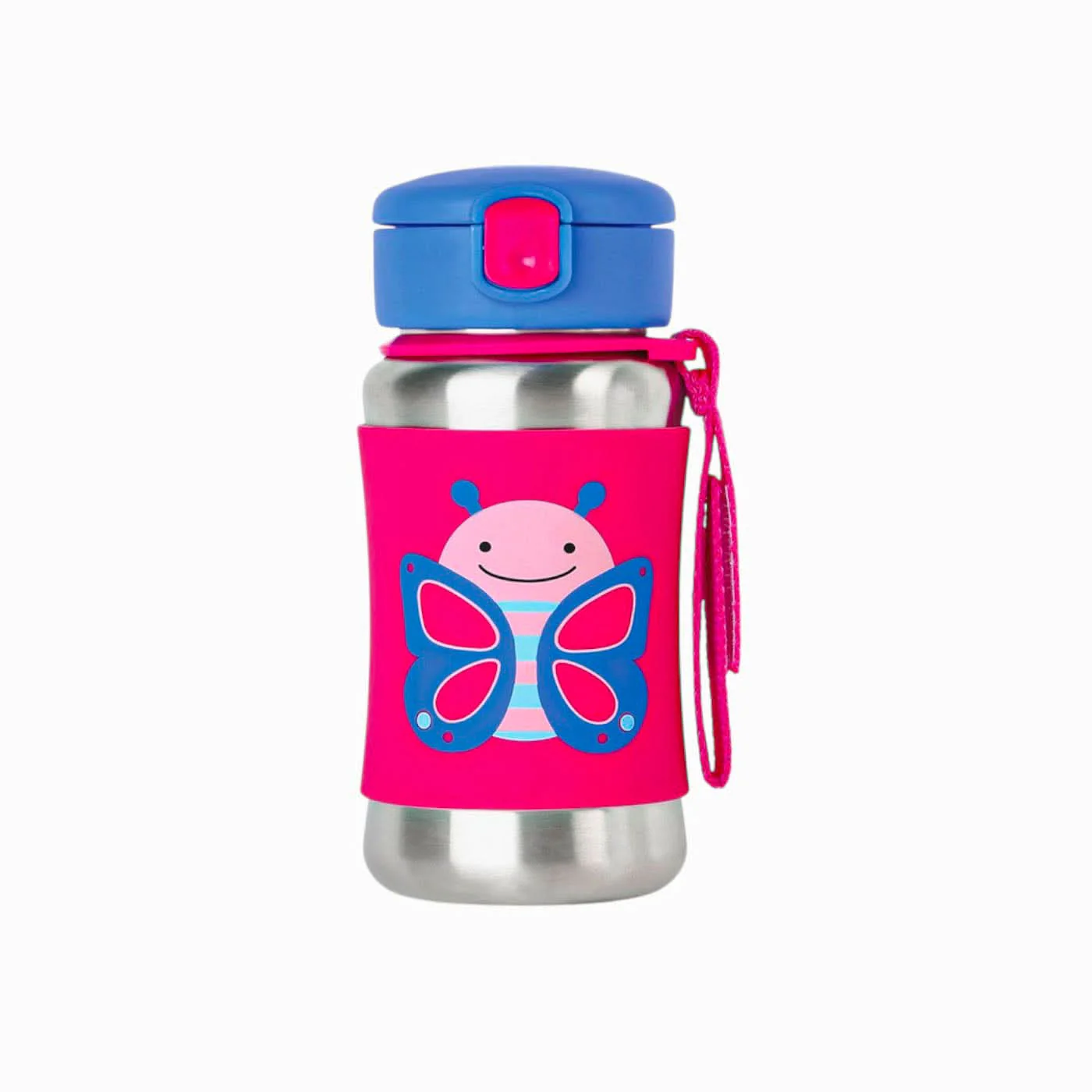Skip Hop Zoo Stainless Steel Straw Bottle - Image 3