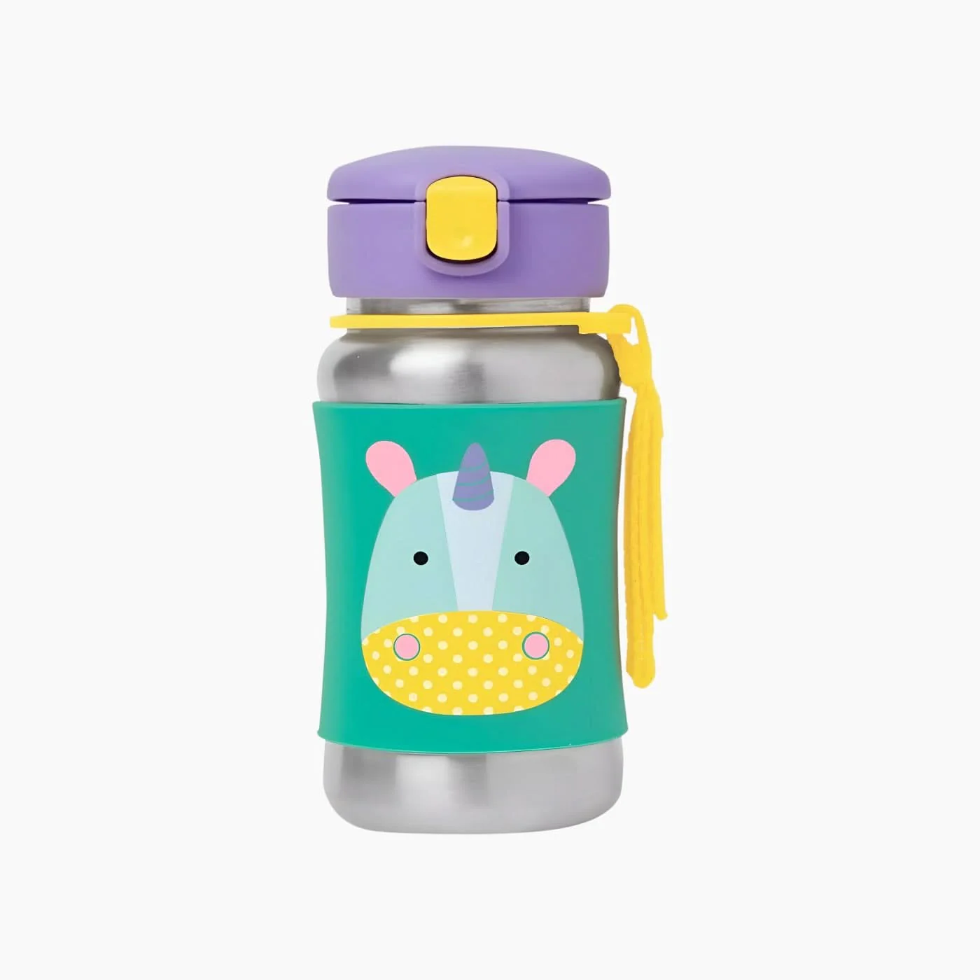 Skip Hop Zoo Stainless Steel Straw Bottle - Image 7