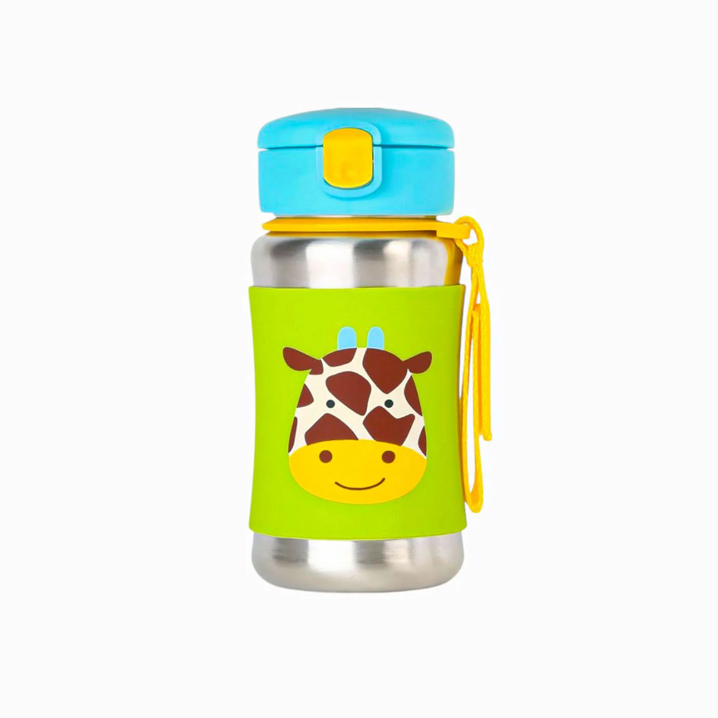 Skip Hop Zoo Stainless Steel Straw Bottle - Image 9