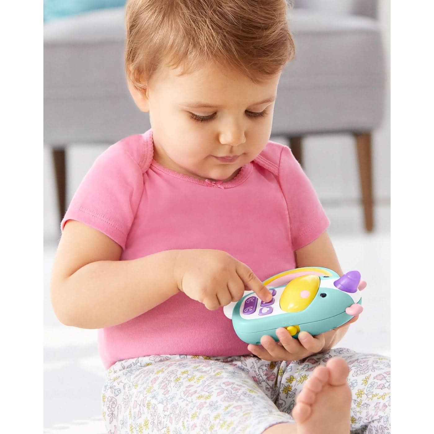 Skip Hop Zoo Unicorn Toy Phone - Image 3