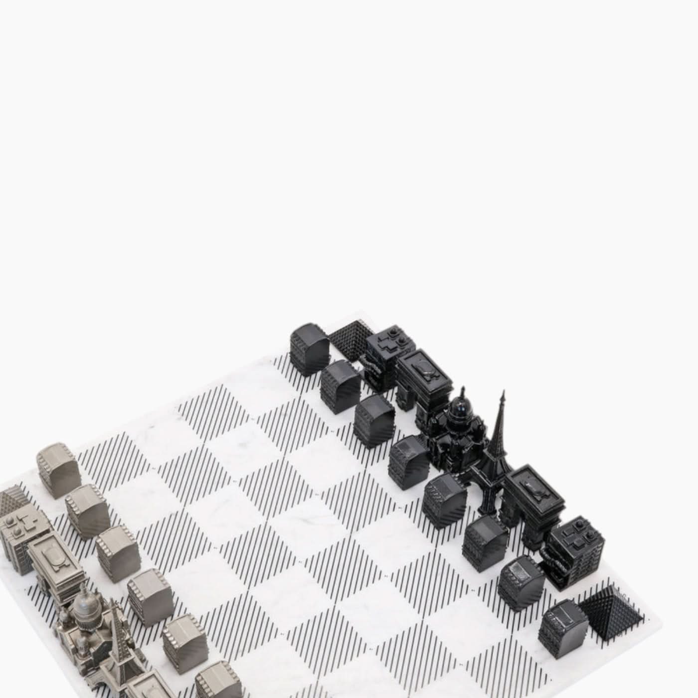 Skyline Chess Paris City Chess Set - Image 3