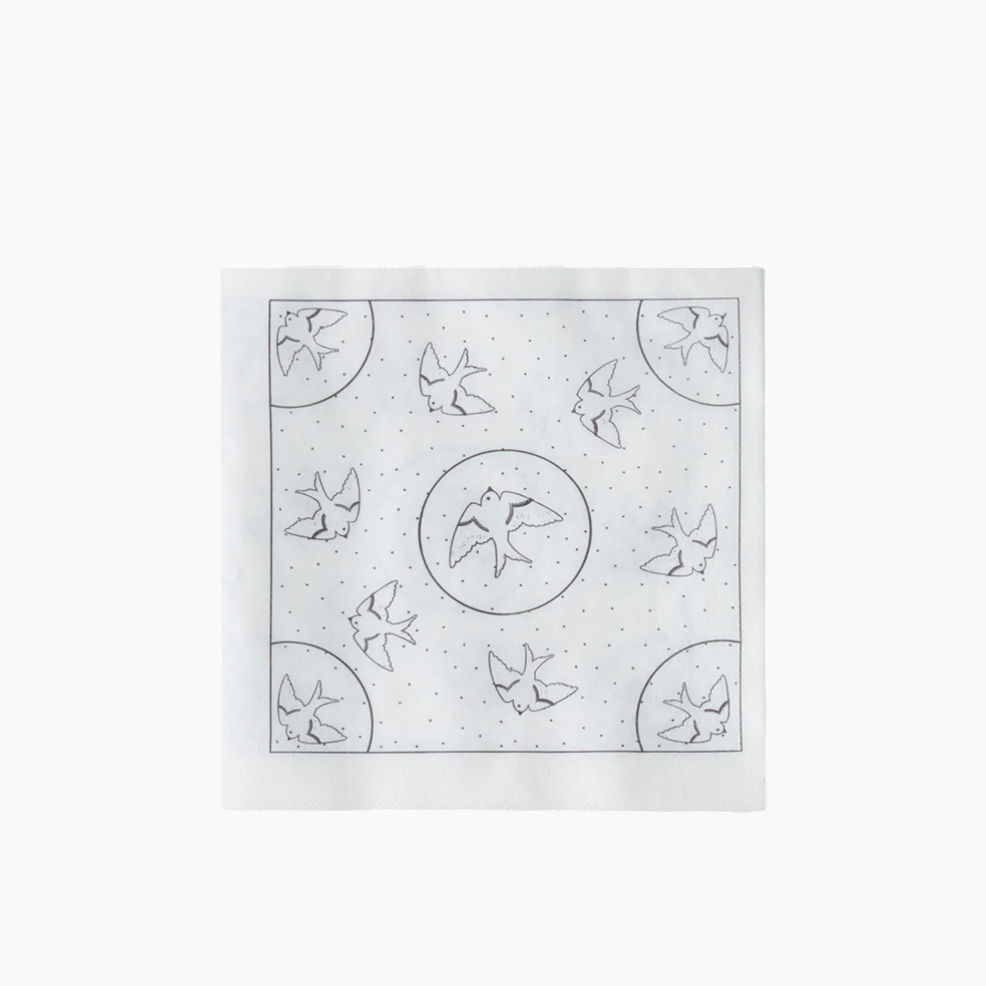 EH Living Skylith Paper 20 pcs Napkin 33x33 cm Black - White