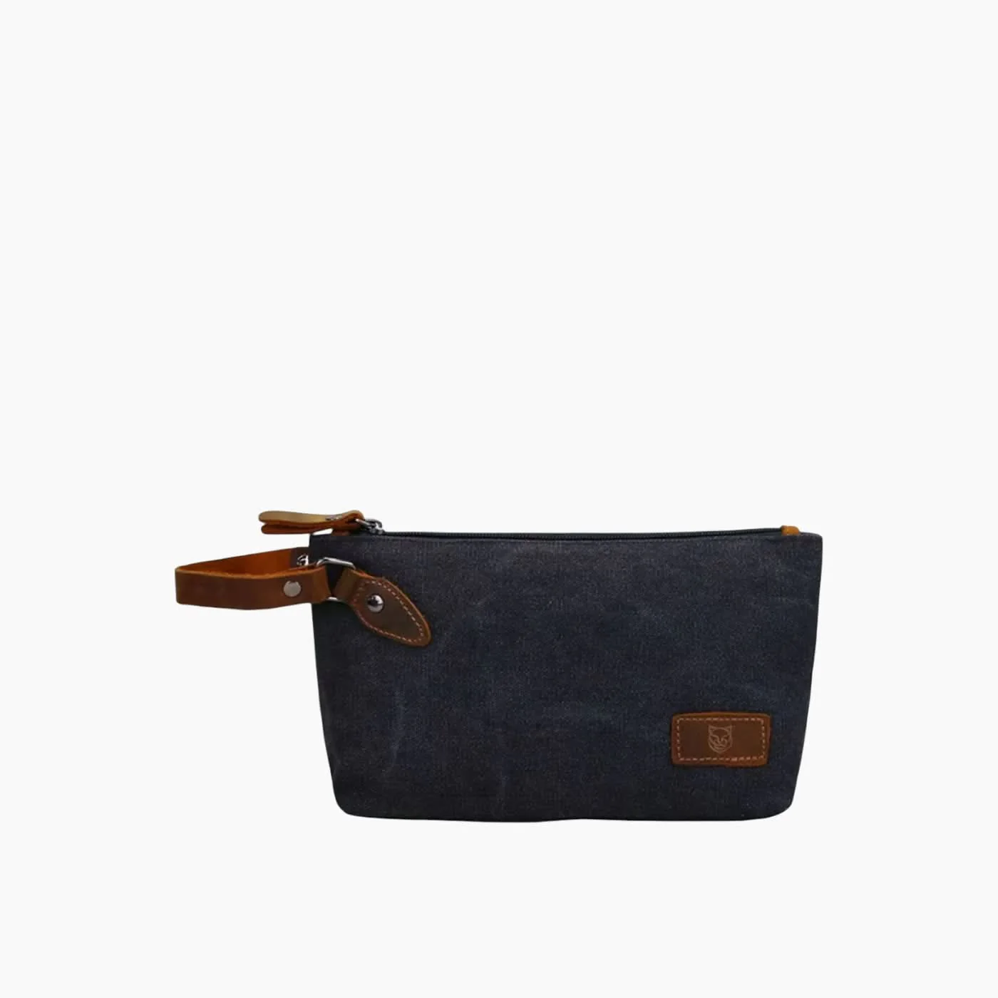 Leopardous Slim Canvas Pouch - Image 3