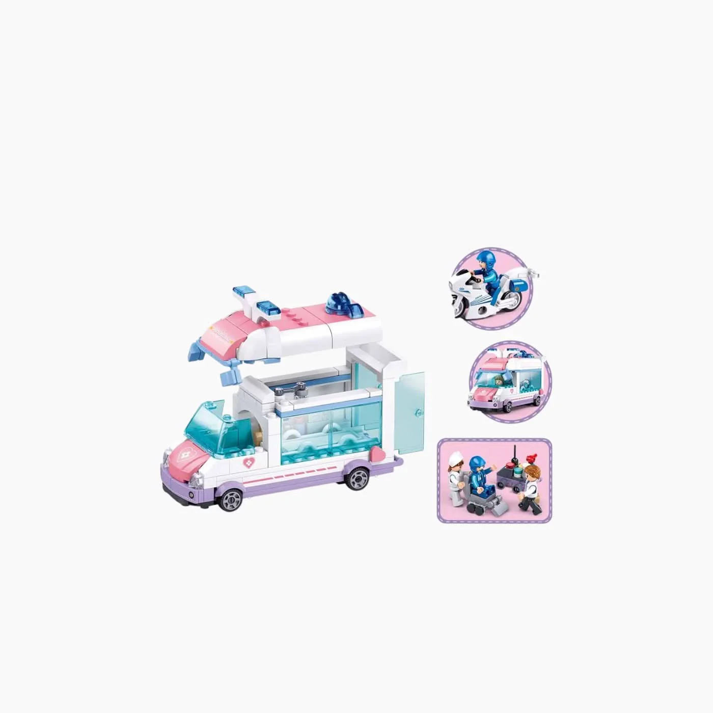 Sluban Metropolis Doctor Rescue (Pull Back) - Image 3