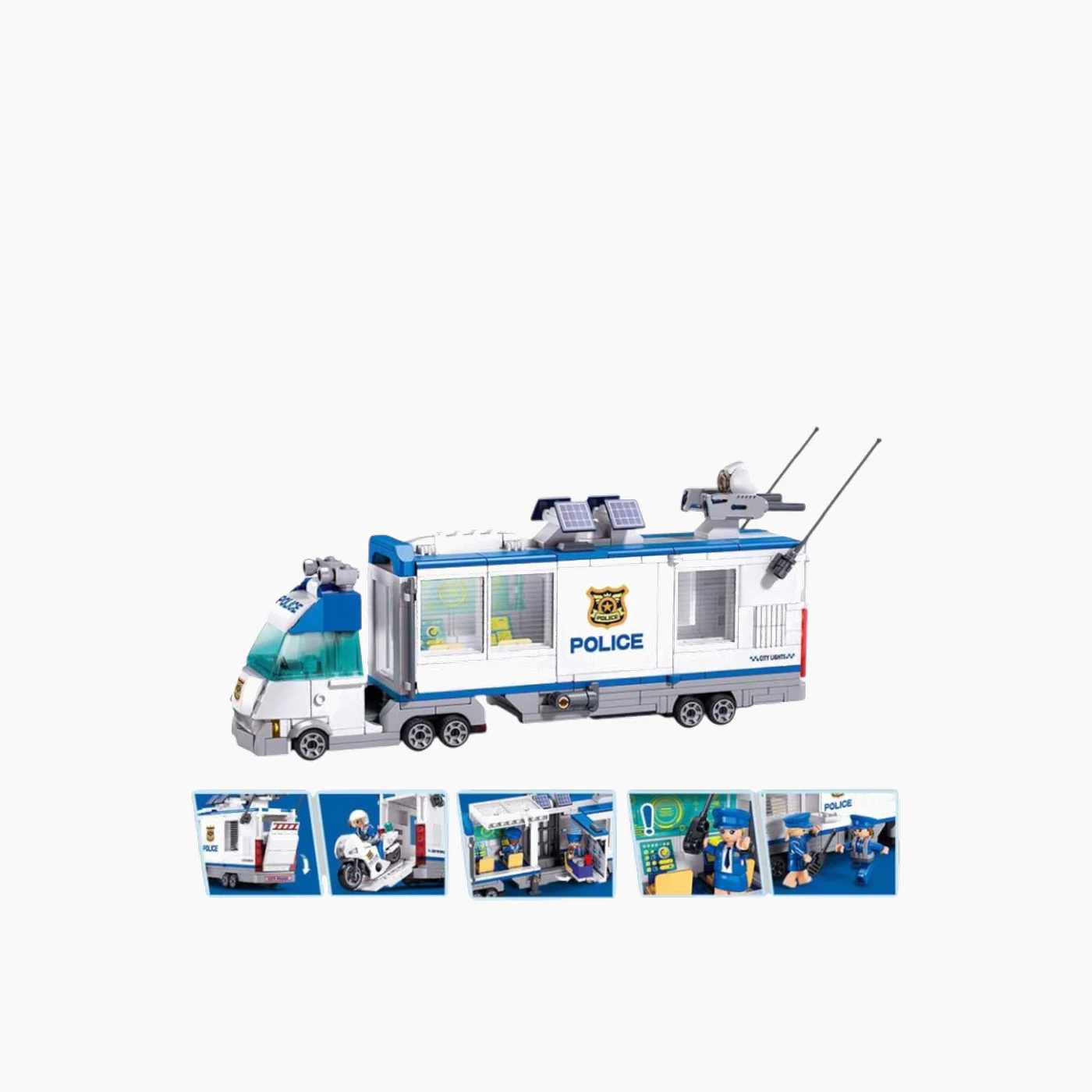 Sluban Metropolis Police Invasion Command Vehicle Construction Set - Image 2