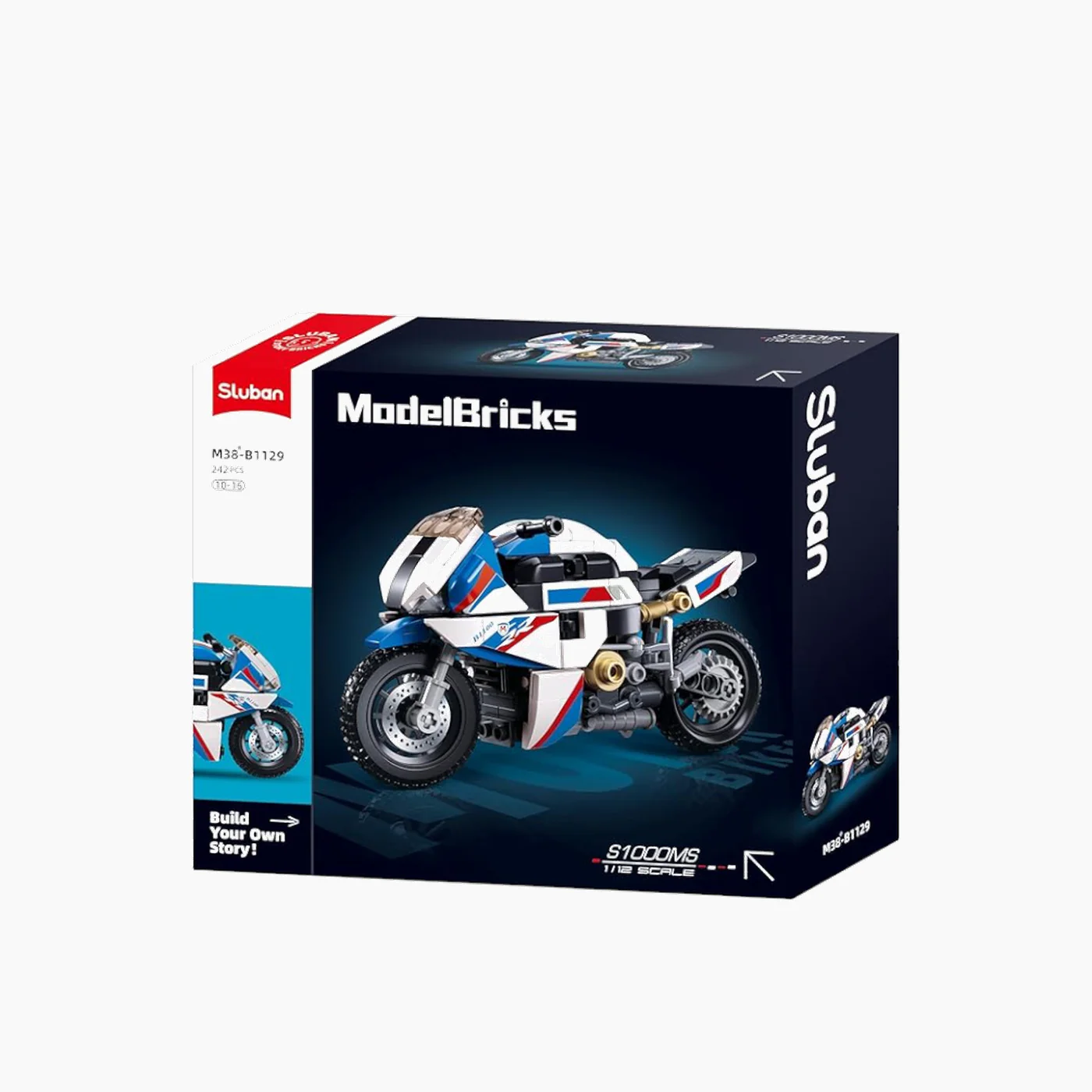 Sluban S1000MS Motorcycle Building Set - Image 4