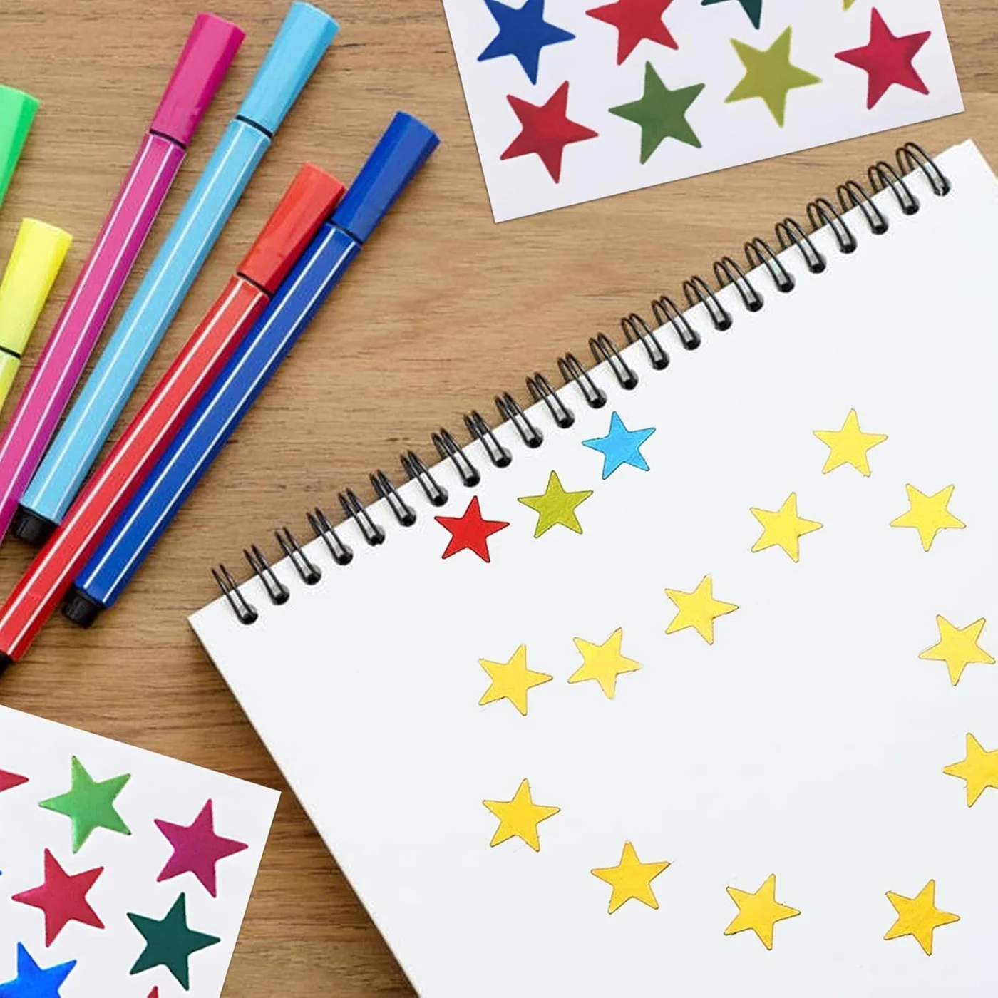 Almashreq Library Small Foil Star Stickers - Image 3