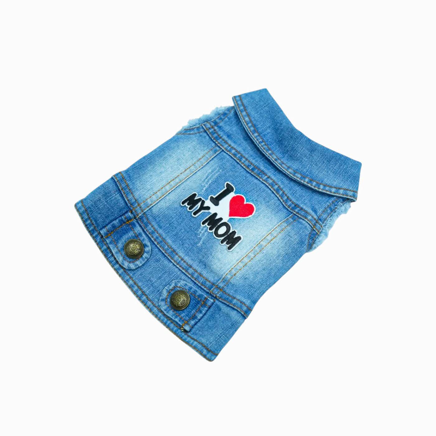 Best Buddies Dog Jeans Jacket - Image 13