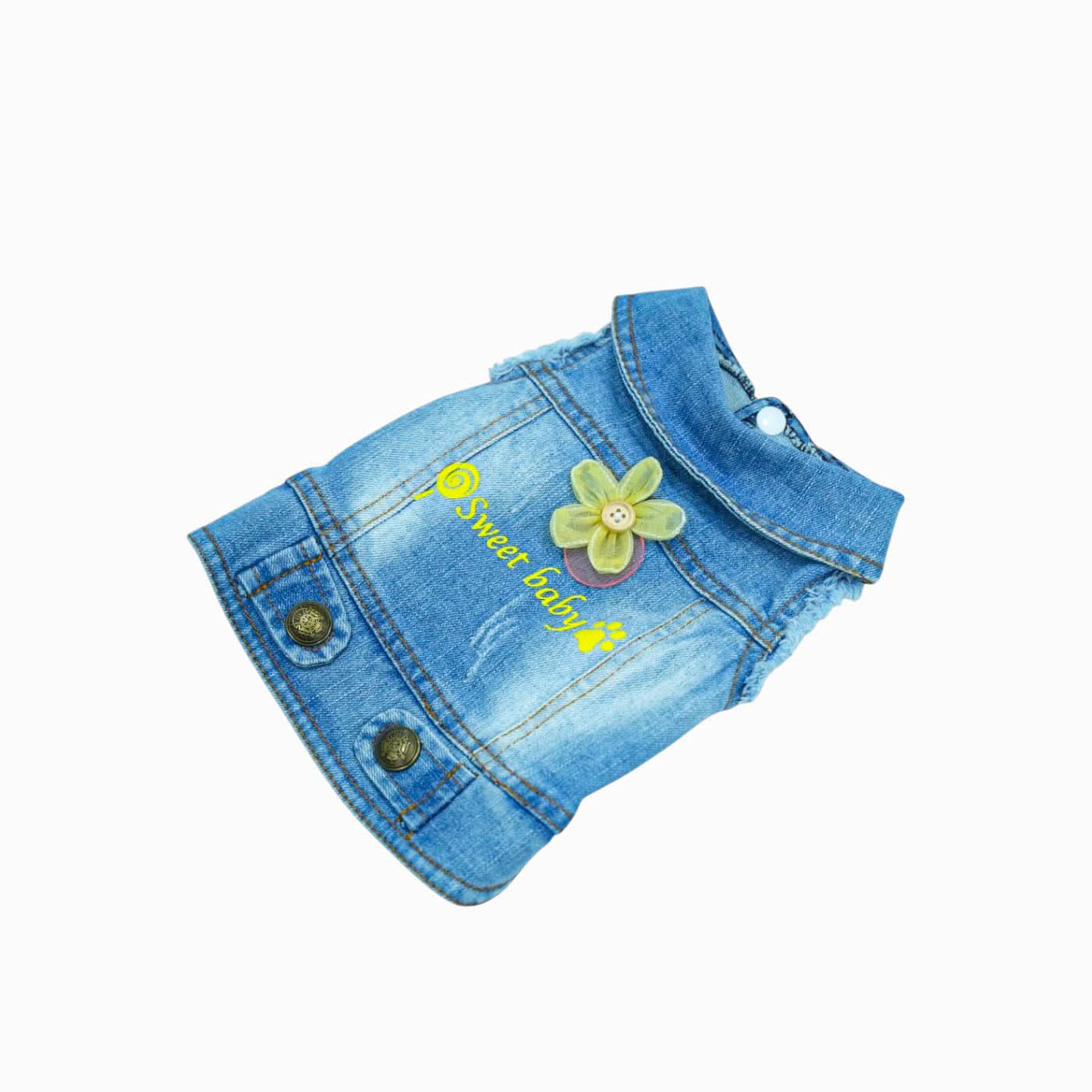 Best Buddies Dog Jeans Jacket - Image 17