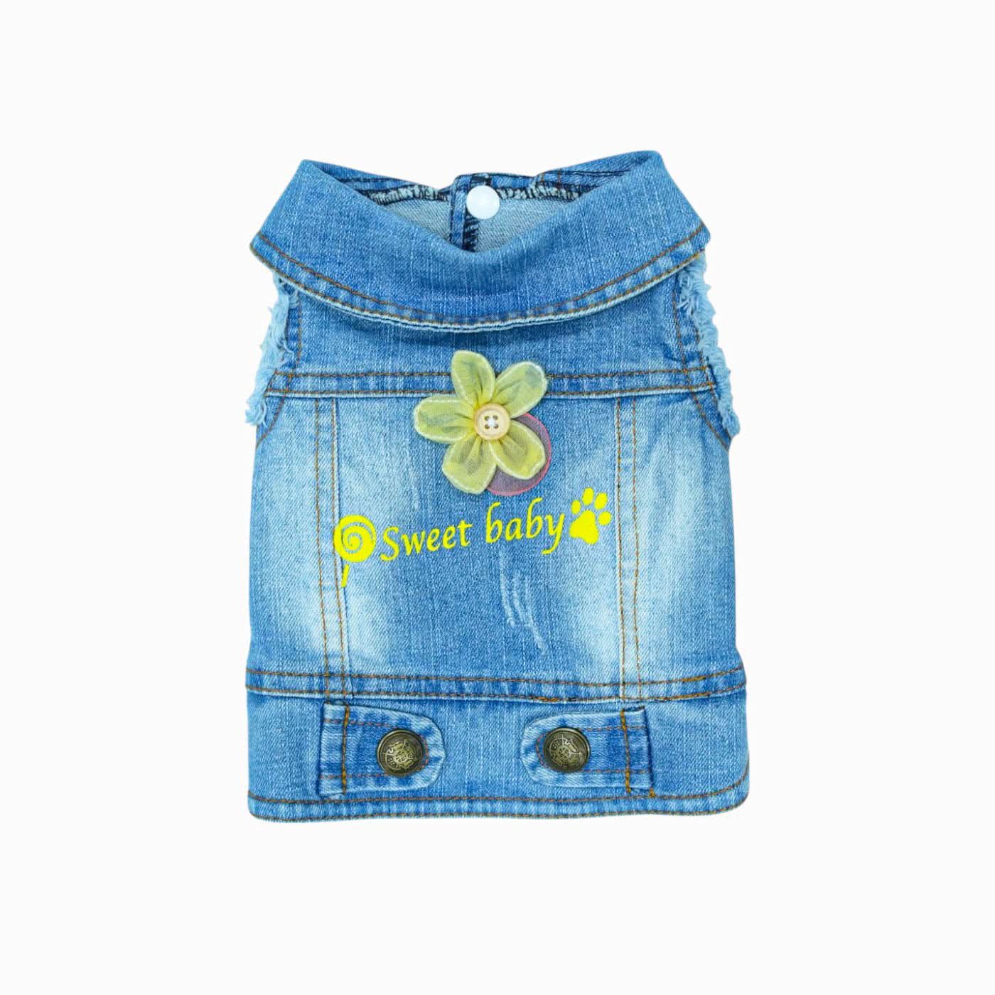 Best Buddies Dog Jeans Jacket - Image 18