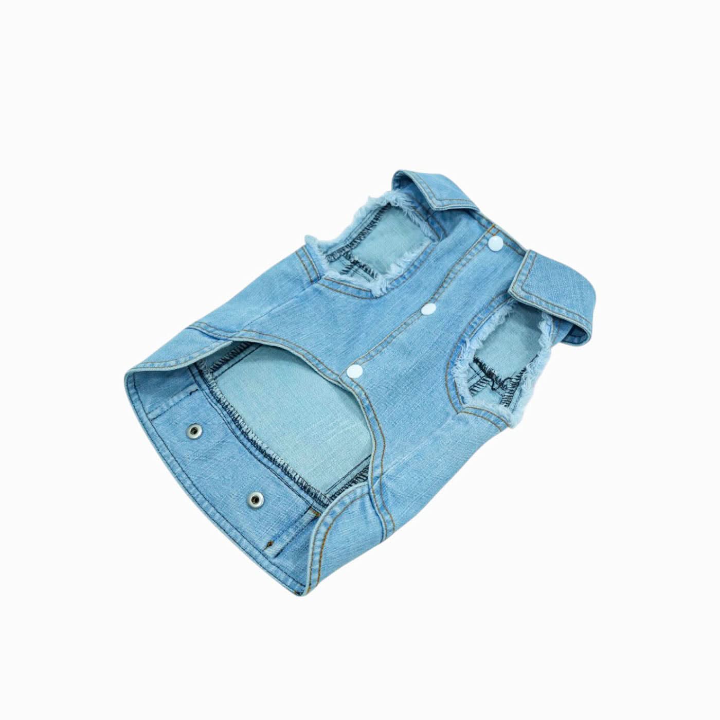 Best Buddies Dog Jeans Jacket - Image 5