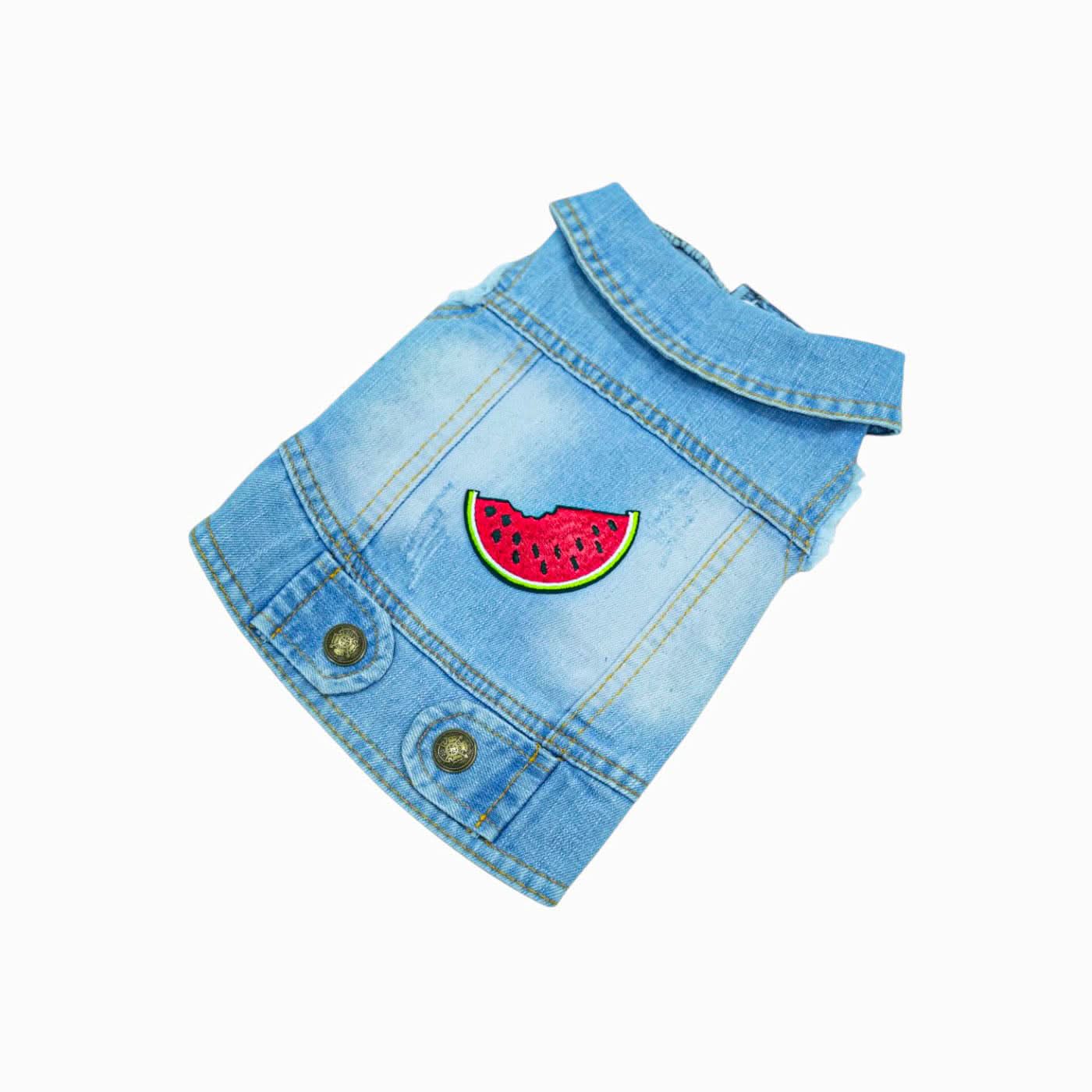 Best Buddies Dog Jeans Jacket - Image 6