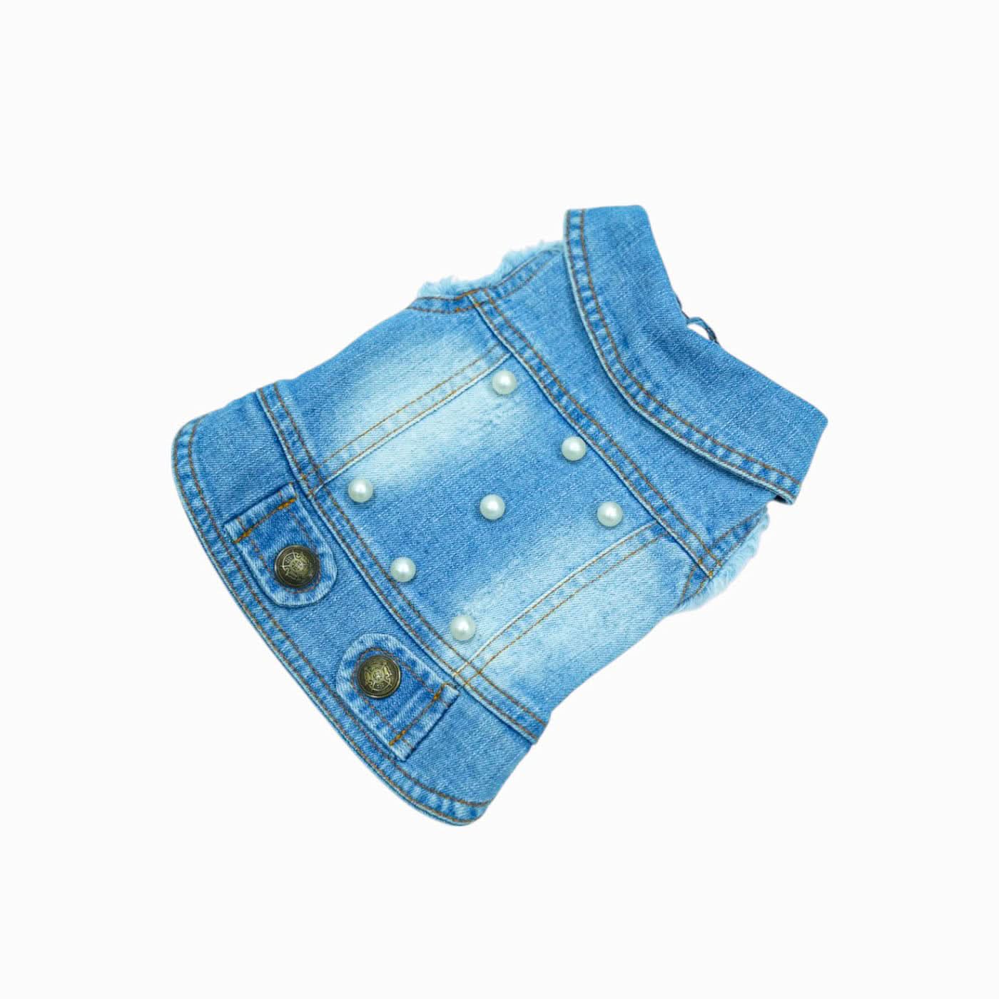 Best Buddies Dog Jeans Jacket - Image 9
