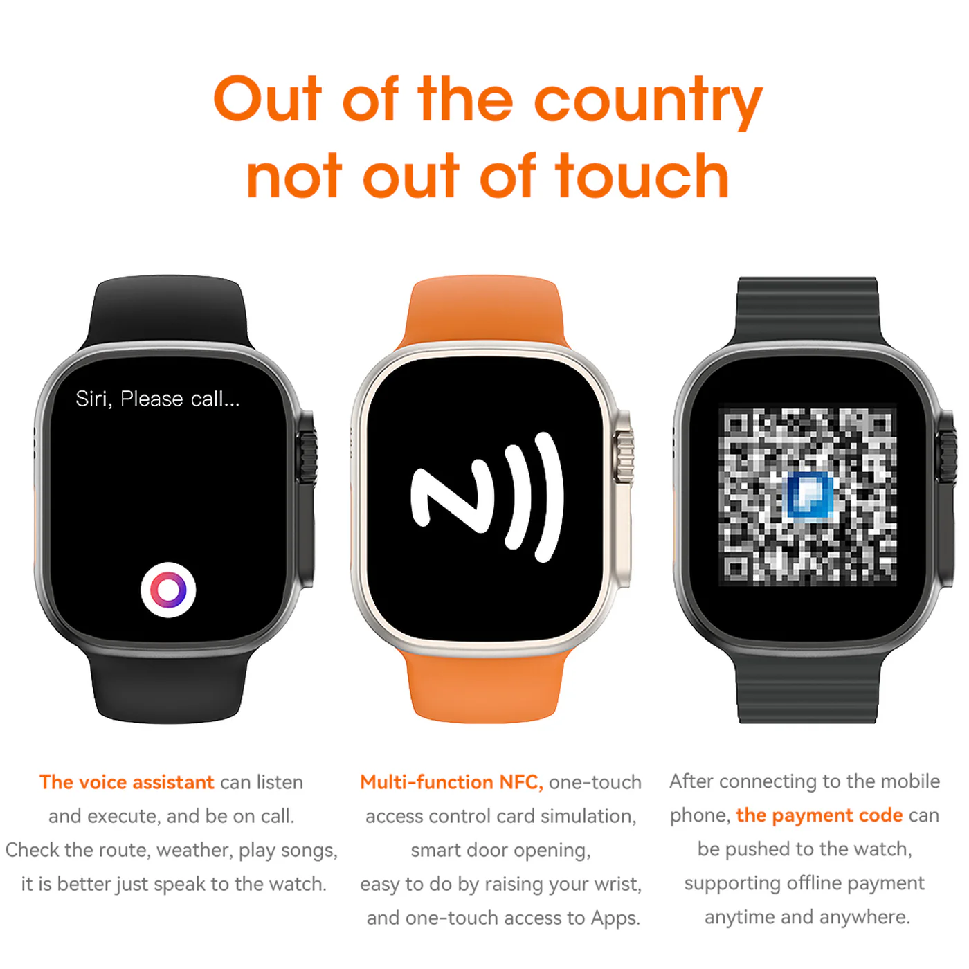 Wiwu SW01 Ultra Smartwatch - Image 3