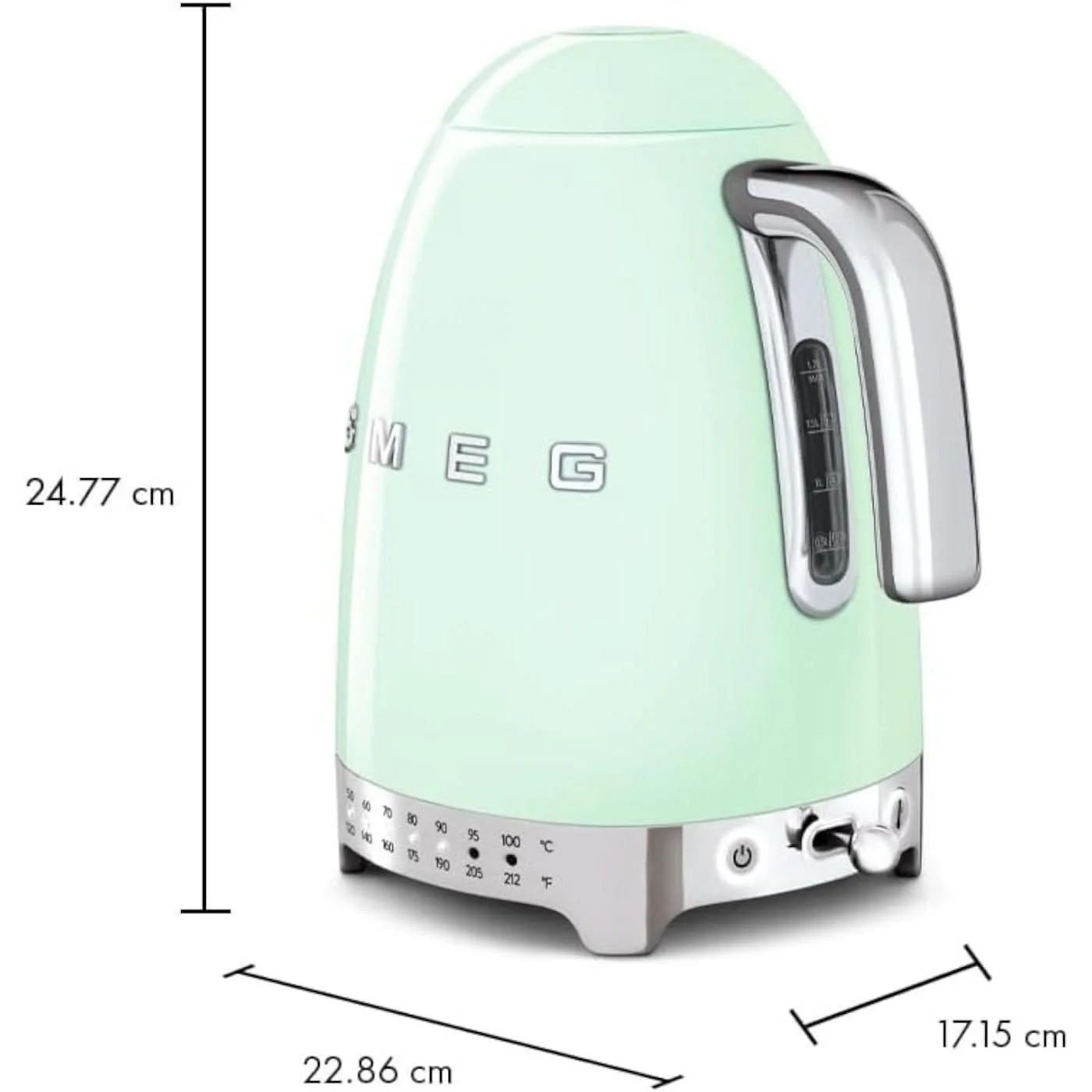Smeg Variable Temp Kettle 50's Style Electric Kettle - Image 19