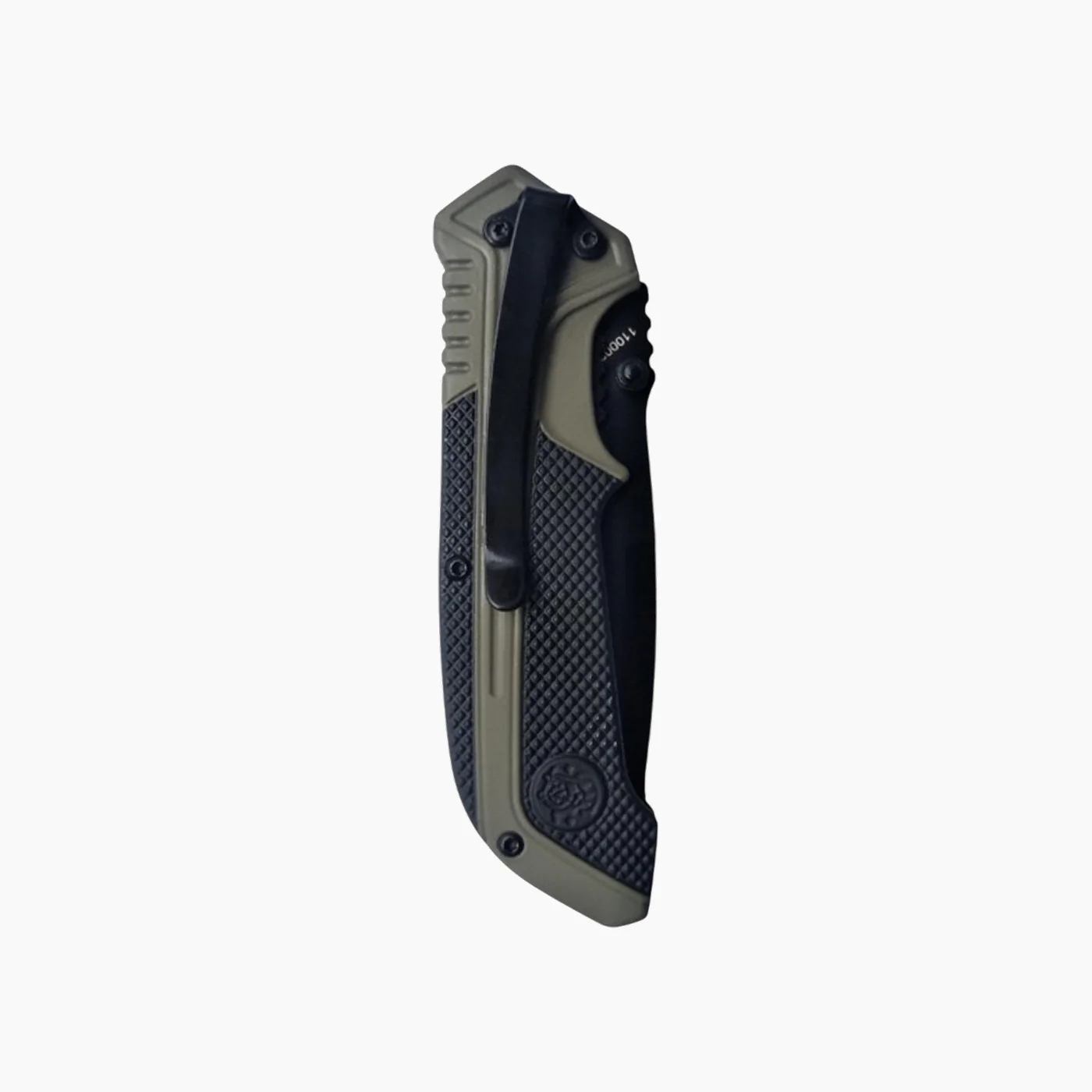 Smith & Wesson S.A. Od Green Drop Point Folding Knife - Image 2