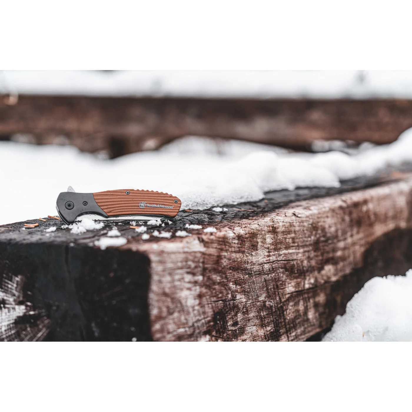Smith & Wesson Stave Folding Knife - Image 3