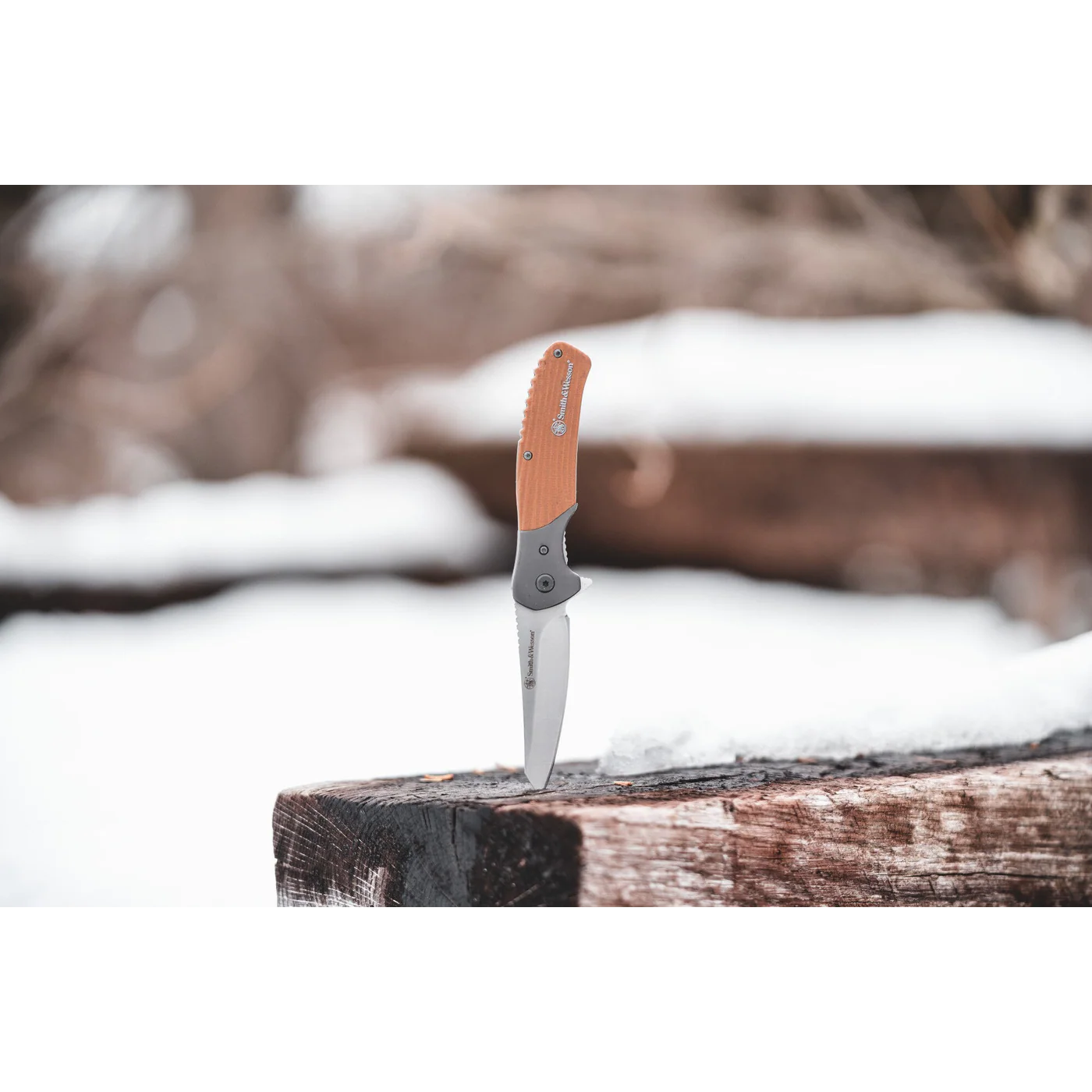 Smith & Wesson Stave Folding Knife - Image 4