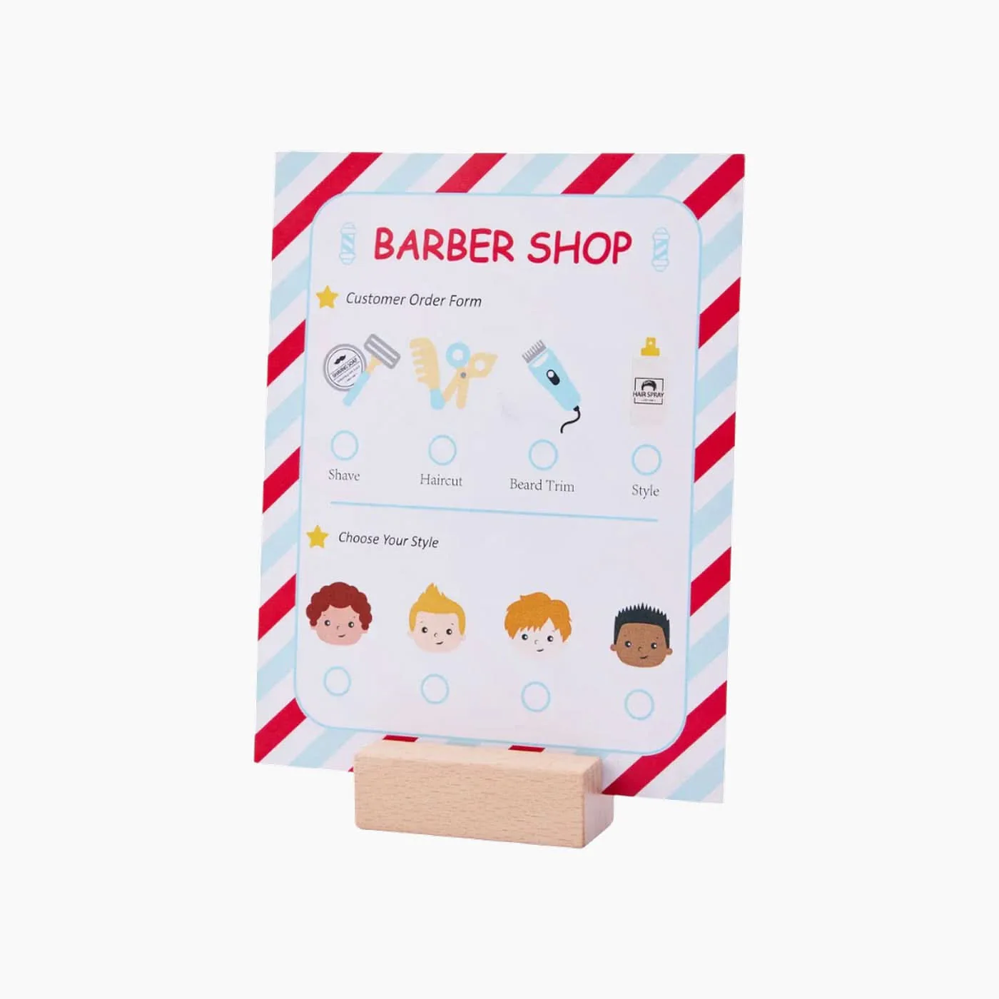 Hape Snip & Style Hair Salon Kit Playset - Image 2