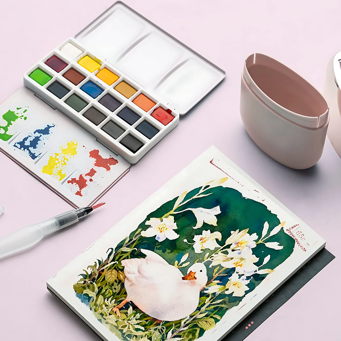Miya Solid Watercolor Paint Set - Image 8