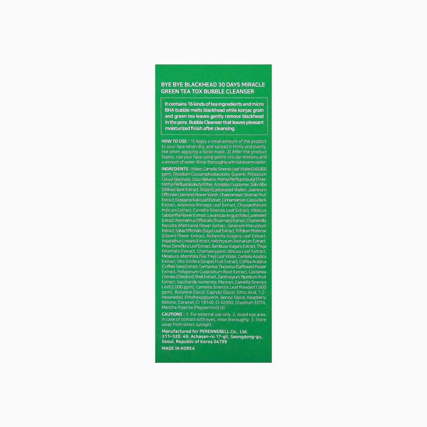 Some By Mi Bye Bye Blackhead Facial Cleanser - Image 4
