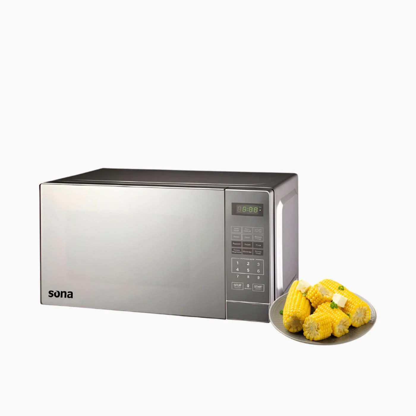 Sona Microwave Silver 22 L Microwave - Image 3